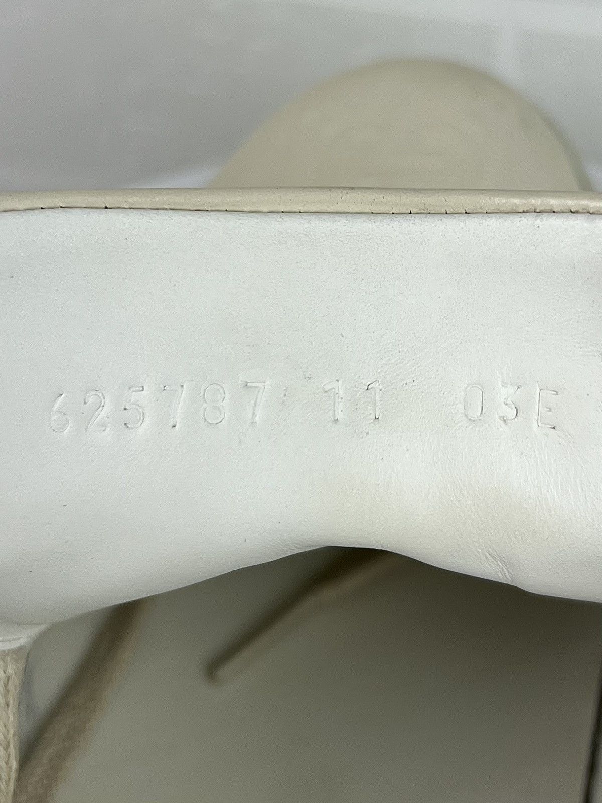 Gucci GUCCI Sneakers Leather Embossed GG Interlocking Monogram Men Size US 11.5 / EU 44-45 - 18 Thumbnail