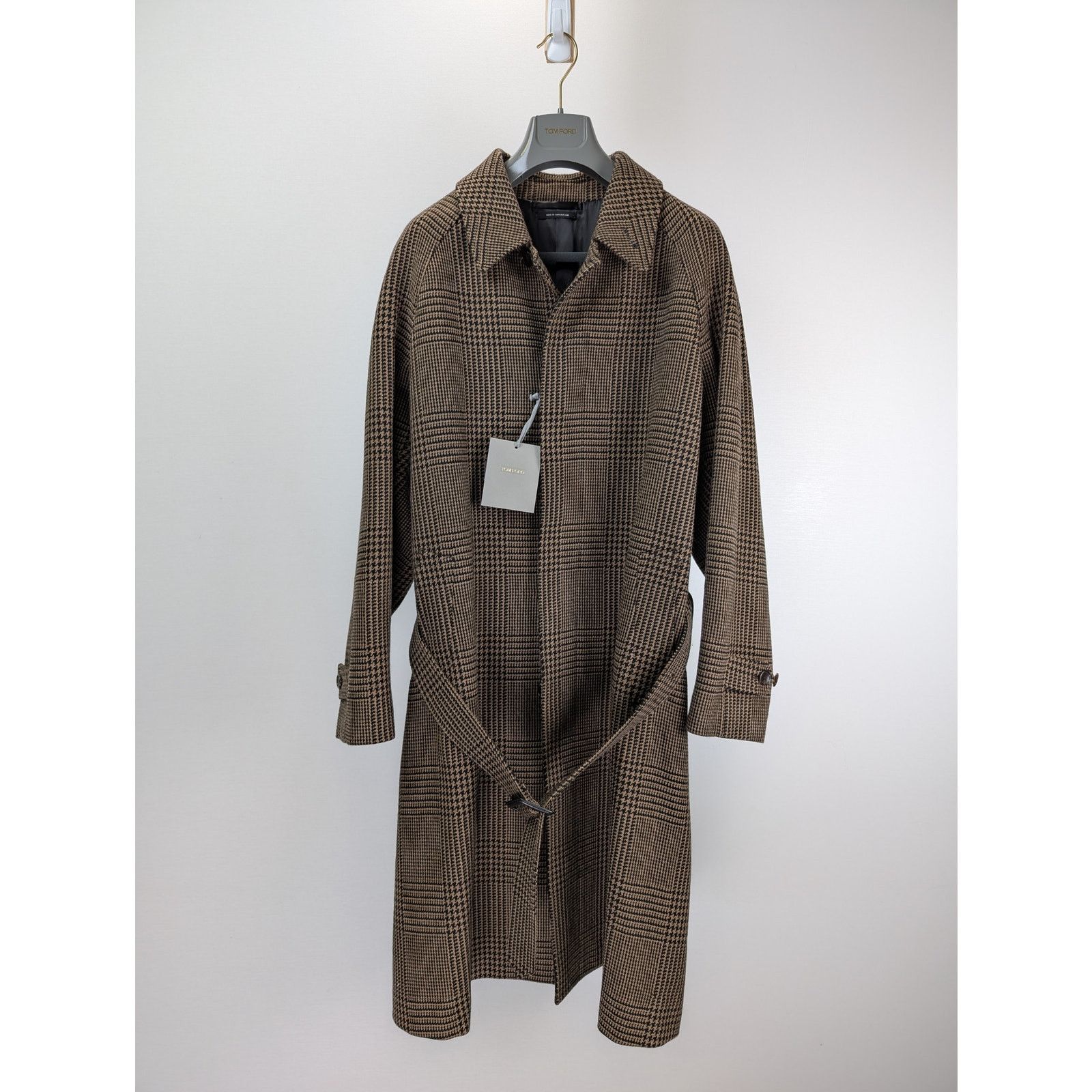 Tom Ford o1rshd1 Cappotto Overcoat in Brown Size US M / EU 48-50 / 2 - 1 Thumbnail
