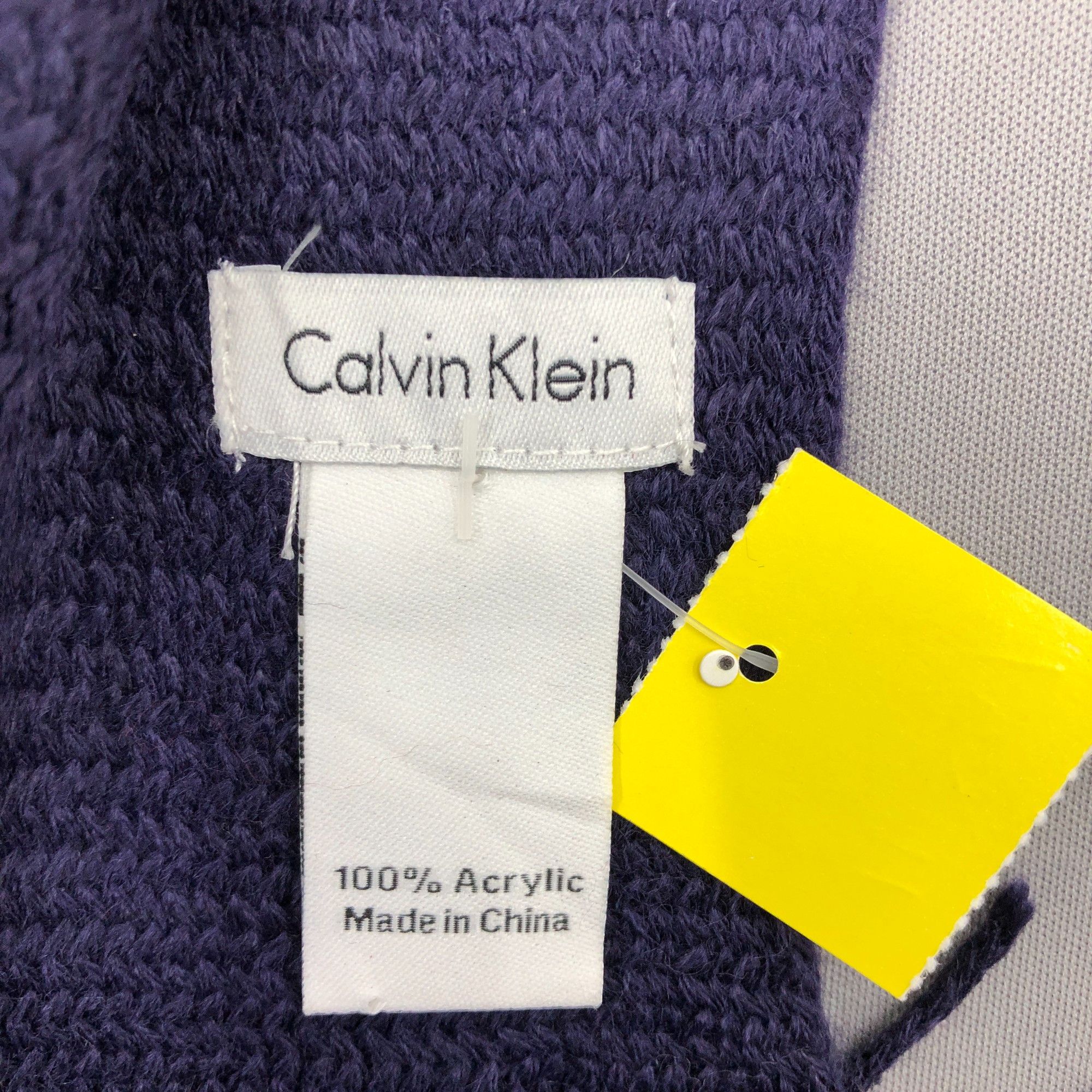 Calvin Klein Vintage Calvin Klein Scarf Muffler Knit Wool Scarves Size ONE SIZE - 5 Thumbnail