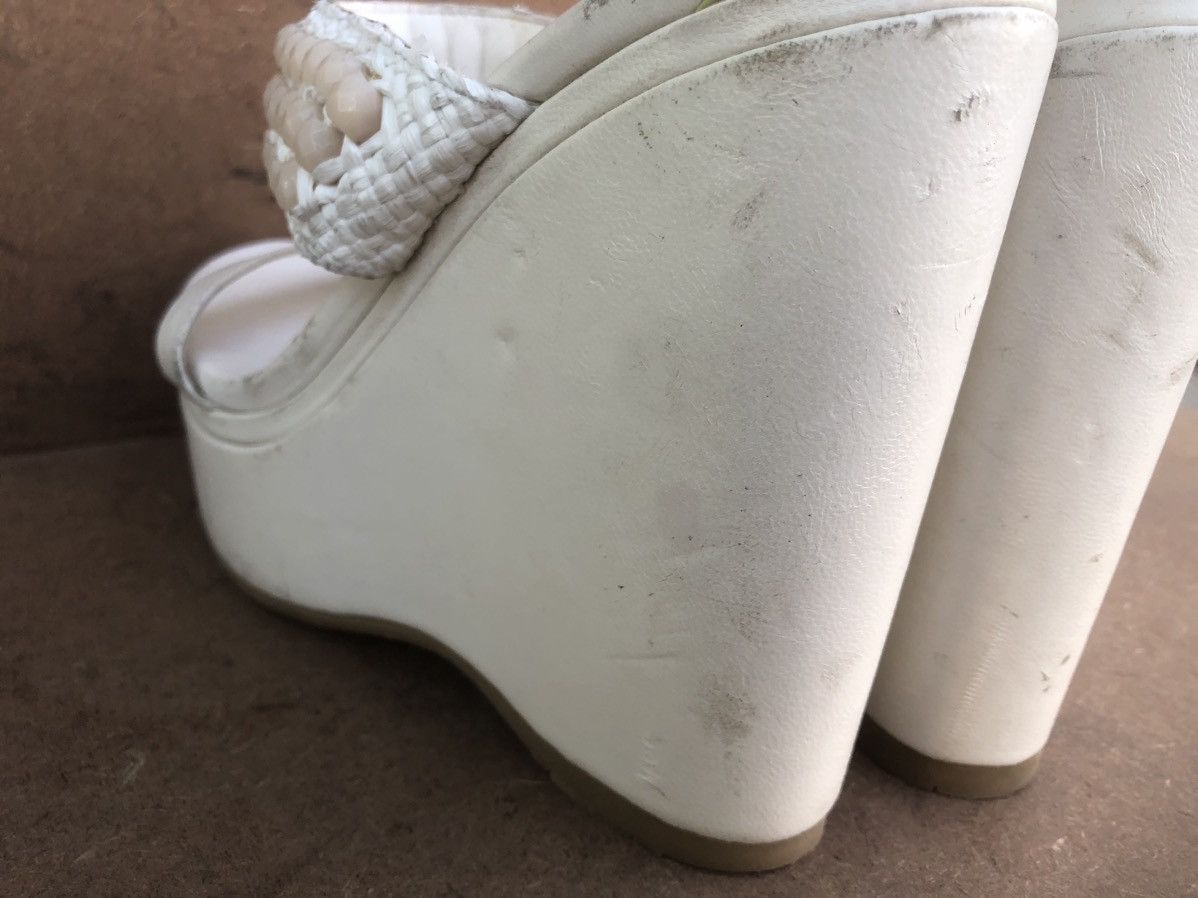 Jimmy Choo Jimmy Choo white Calfskin Leather Women’s pumps Size 39 Size US 9 / IT 39 - 14 Thumbnail
