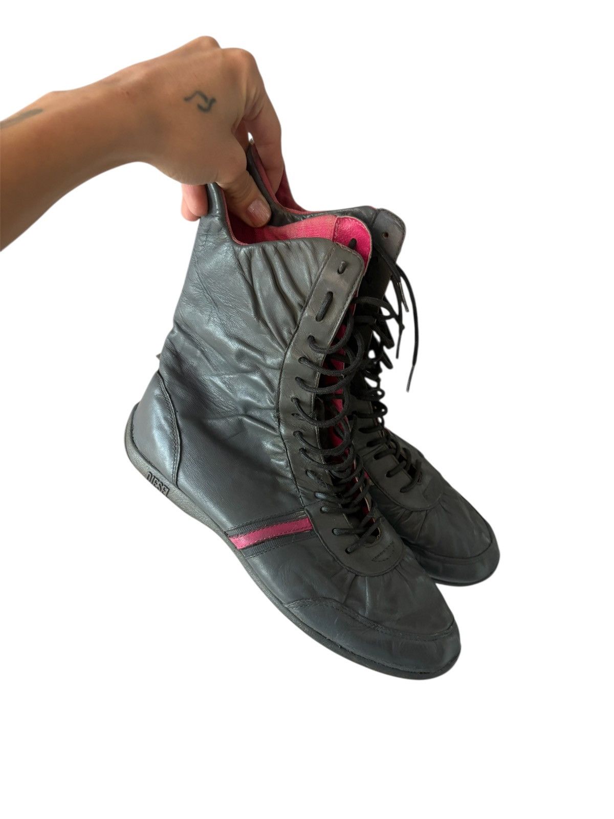 Diesel y2k Diesel boots Size US 7.5 / IT 37.5 - 2 Thumbnail