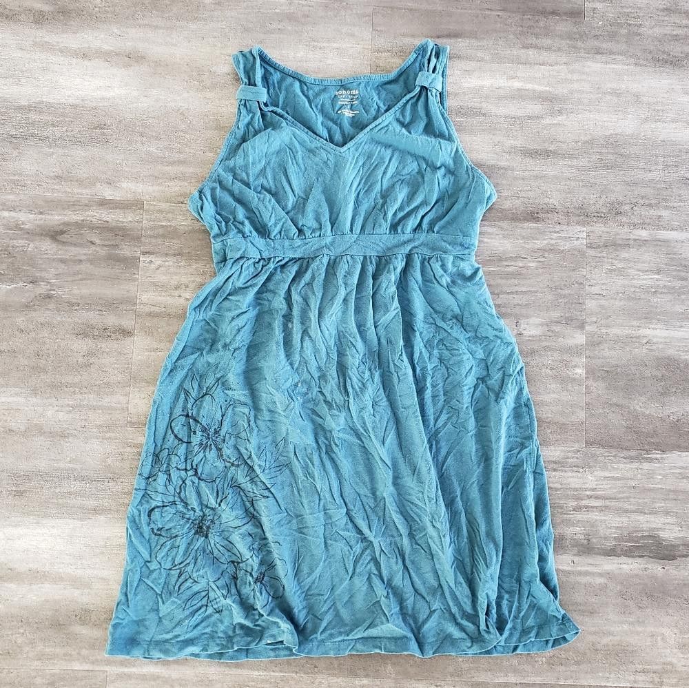 Sonoma Blue Black Floral Detailed Sonoma Flowy Midi Size L / US 10 / IT 46 - 4 Thumbnail