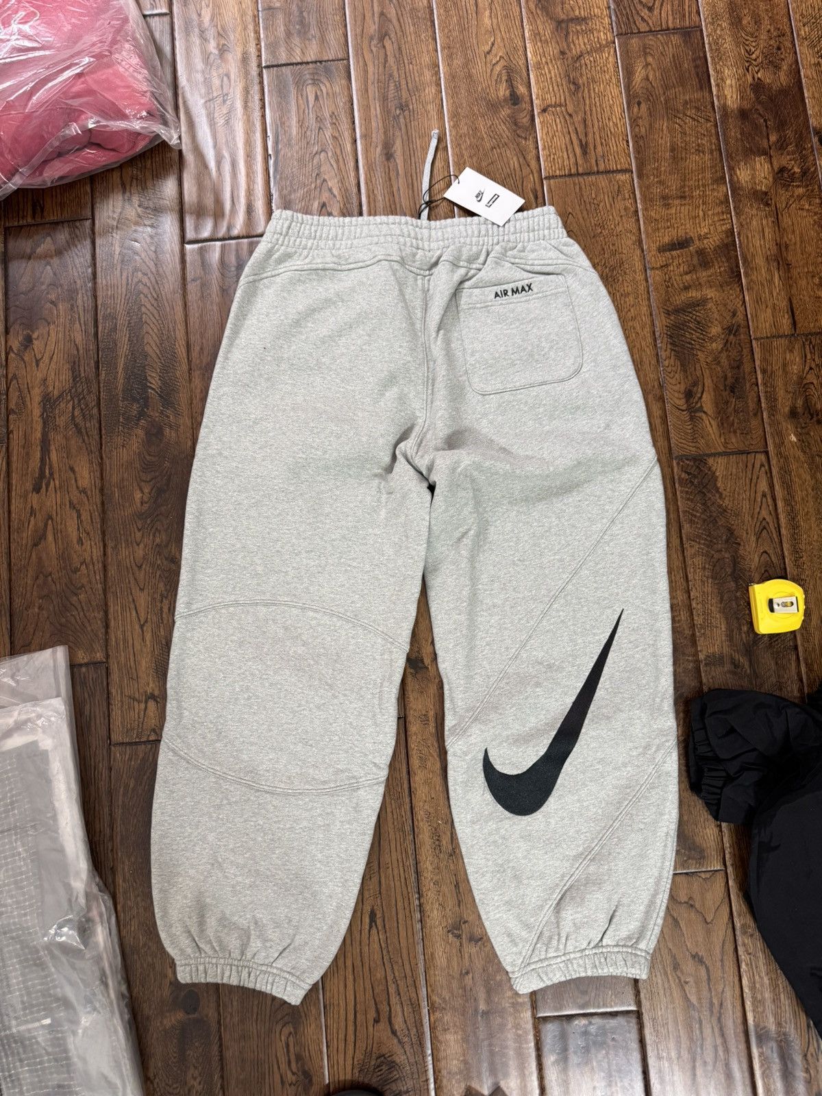 Nike × Supreme Supreme Nike Baggy Sweatpants Grey (S) Size US 30 / EU 46 - 2 Thumbnail