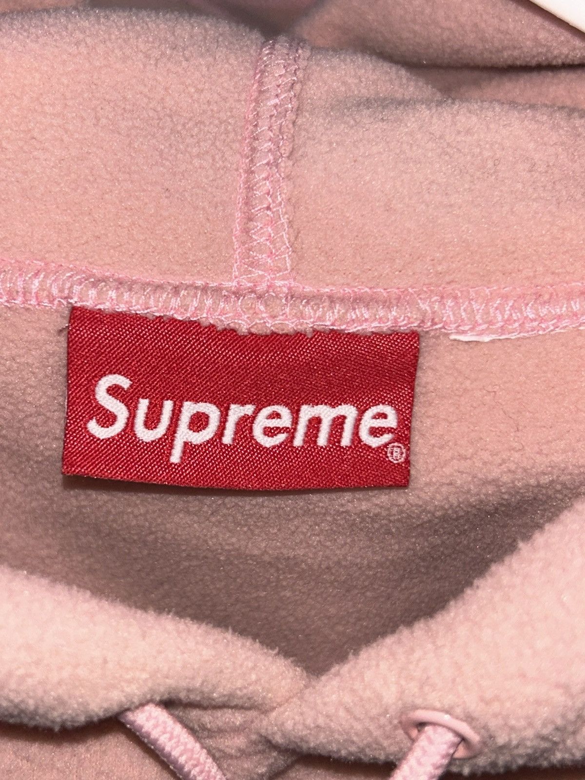 Polartec × Supreme Supreme Polartec Hooded Sweatshirt FW17 Pink size Medium NEW Size US M / EU 48-50 / 2 - 5 Thumbnail