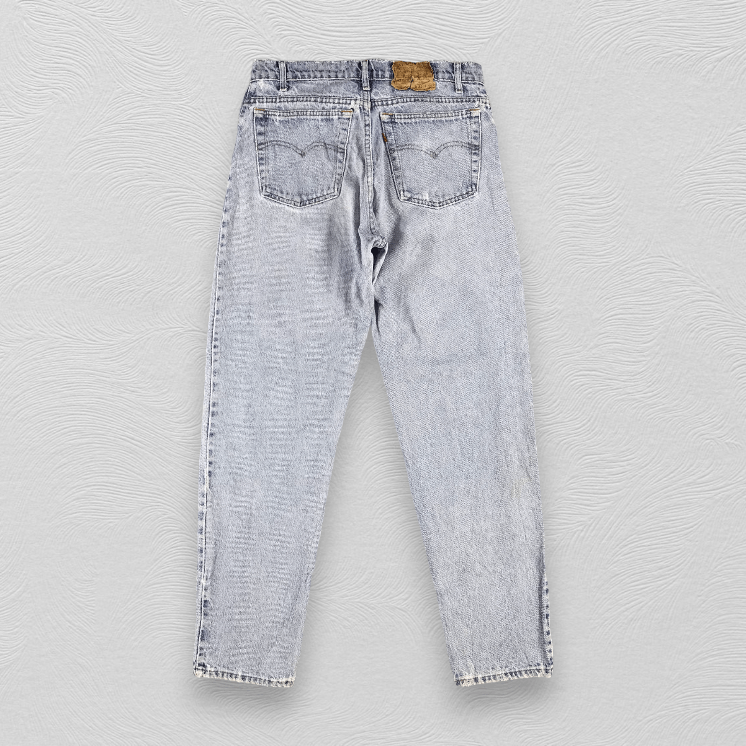 Levi's Vintage 90s Levis 550 Jeans Medium Wash Denim KJ928 Size US 33 - 2 Thumbnail