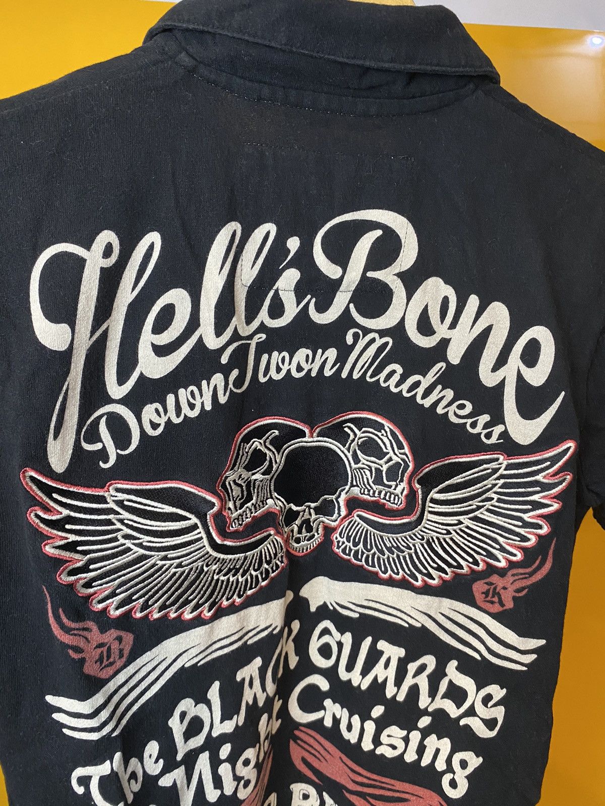 If Six Was Nine × Japanese Brand hellsbone polo shirt poem embroidery Size US S / EU 44-46 / 1 - 9 Thumbnail