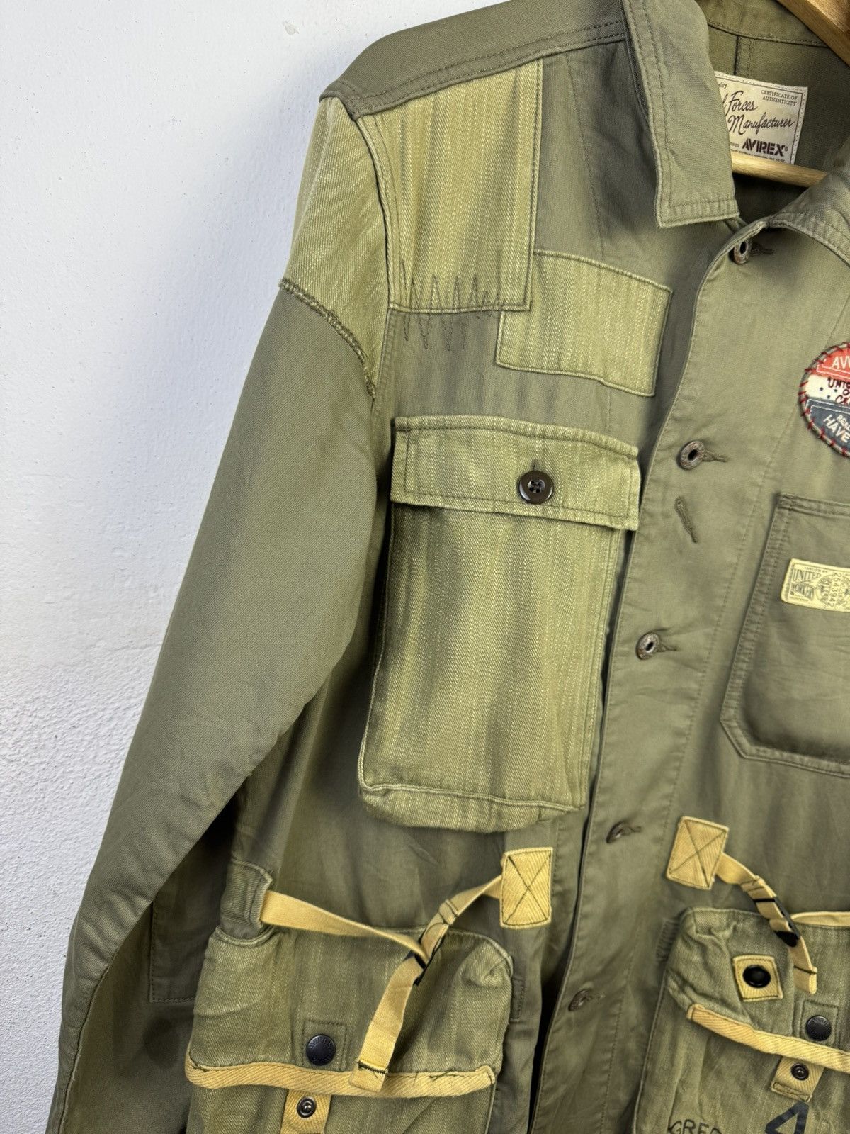 Avirex Vintage Avirex Tactical Utility Jacket Military Multi Pocket Size US M / EU 48-50 / 2 - 7 Thumbnail