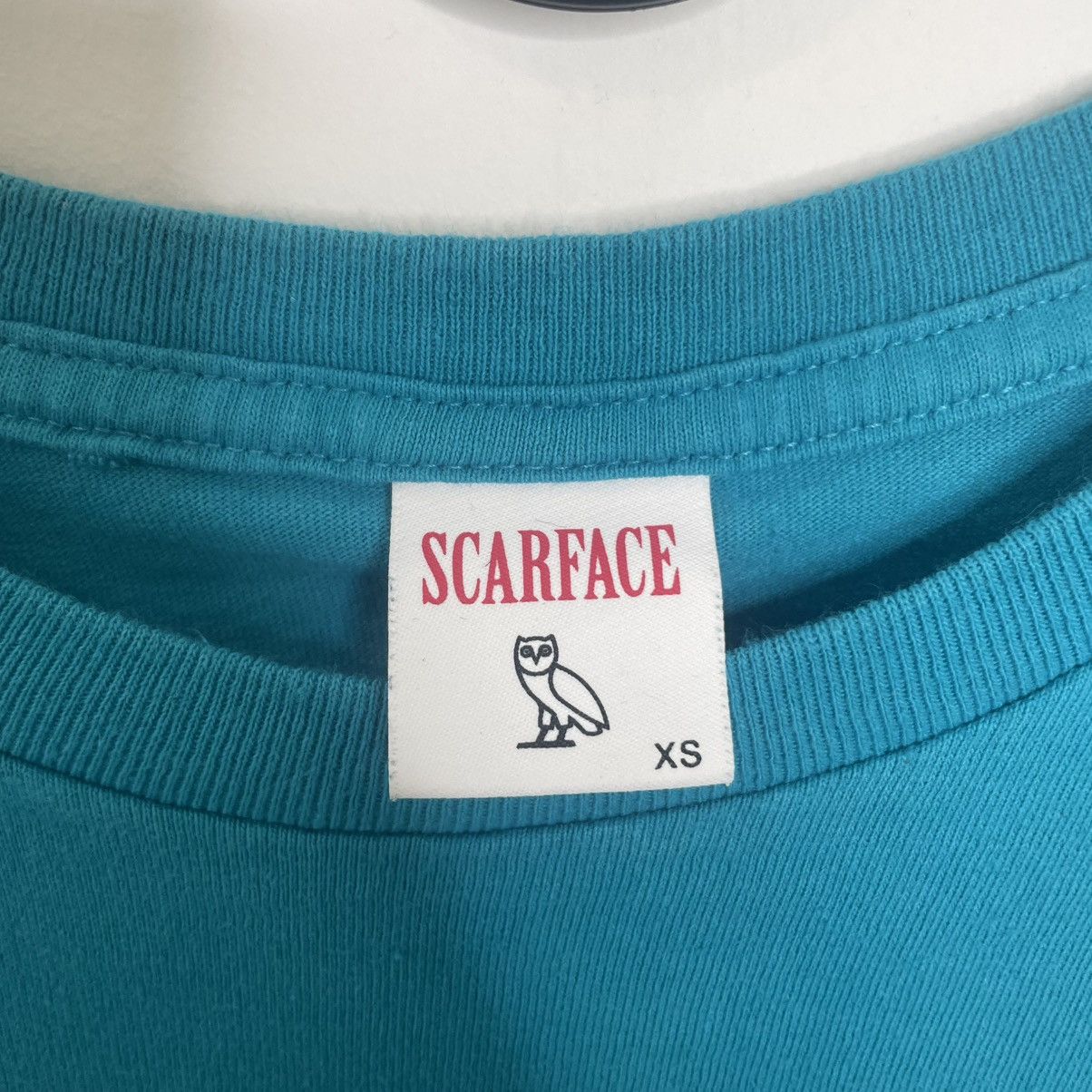 October's Very Own OVO x Scarface Tony Montana 2022 T-shirt Miami Blue XS Size US XS / EU 42 / 0 - 3 Thumbnail
