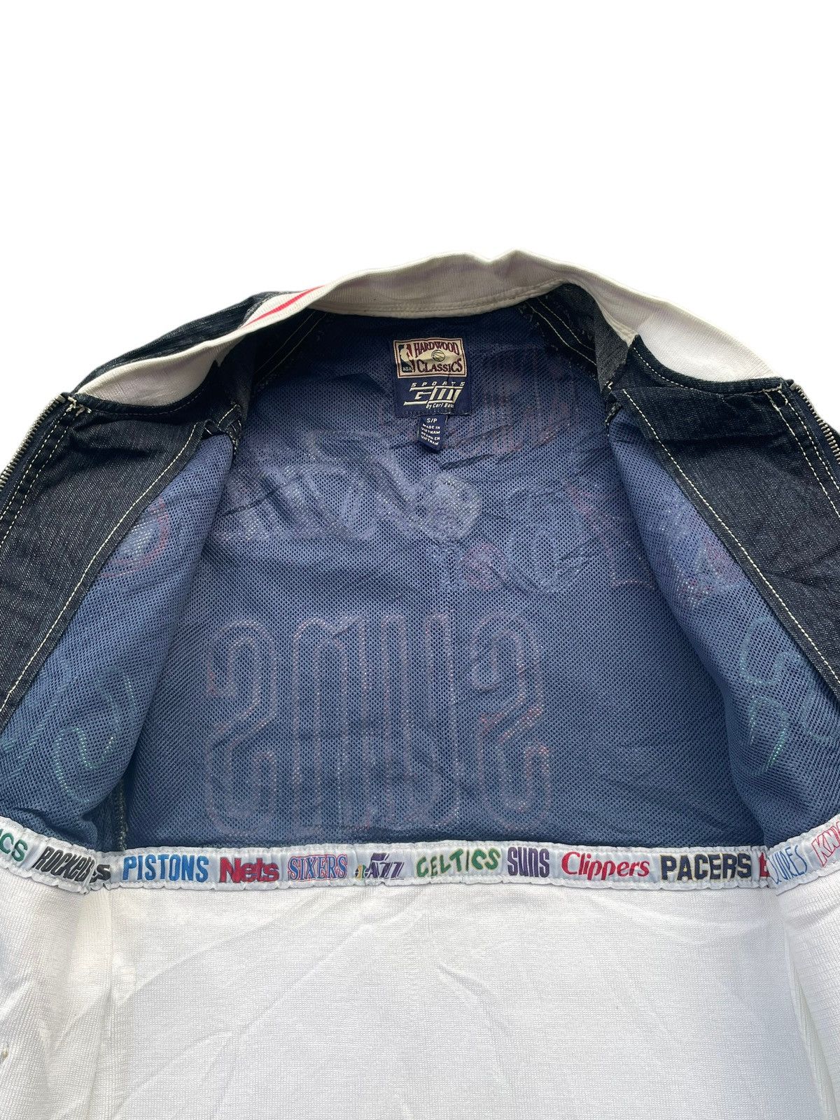 NBA Hardwood Classics NBA Denim Jacket Size S / US 4 / IT 40 - 6 Thumbnail