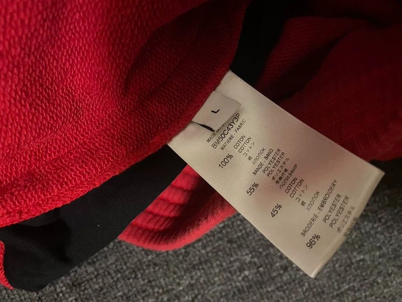 Givenchy Givenchy SizeL Red Embroidered Sports Pants Size US 29 - 8 Thumbnail