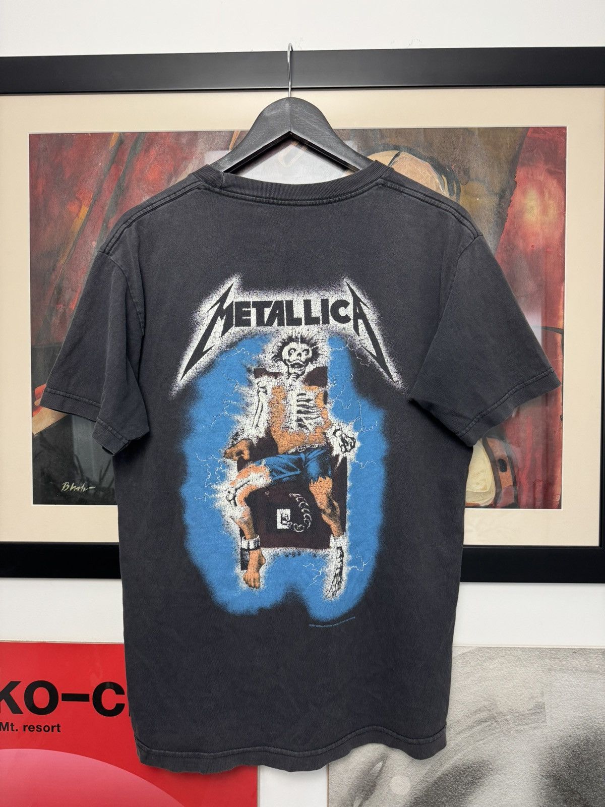 Band Tees Metallica Metal Up Your Ass Vintage Band Tee Distressed Y2k Size US M / EU 48-50 / 2 - 2 Thumbnail