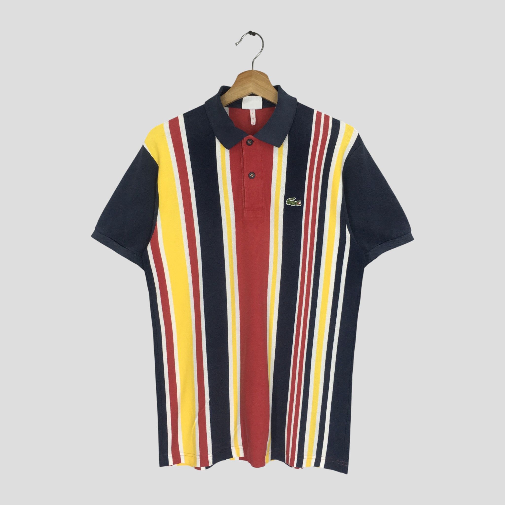 Lacoste Lacoste Polo Shirt Multicolor Stripes Size US M / EU 48-50 / 2 - 1 Thumbnail