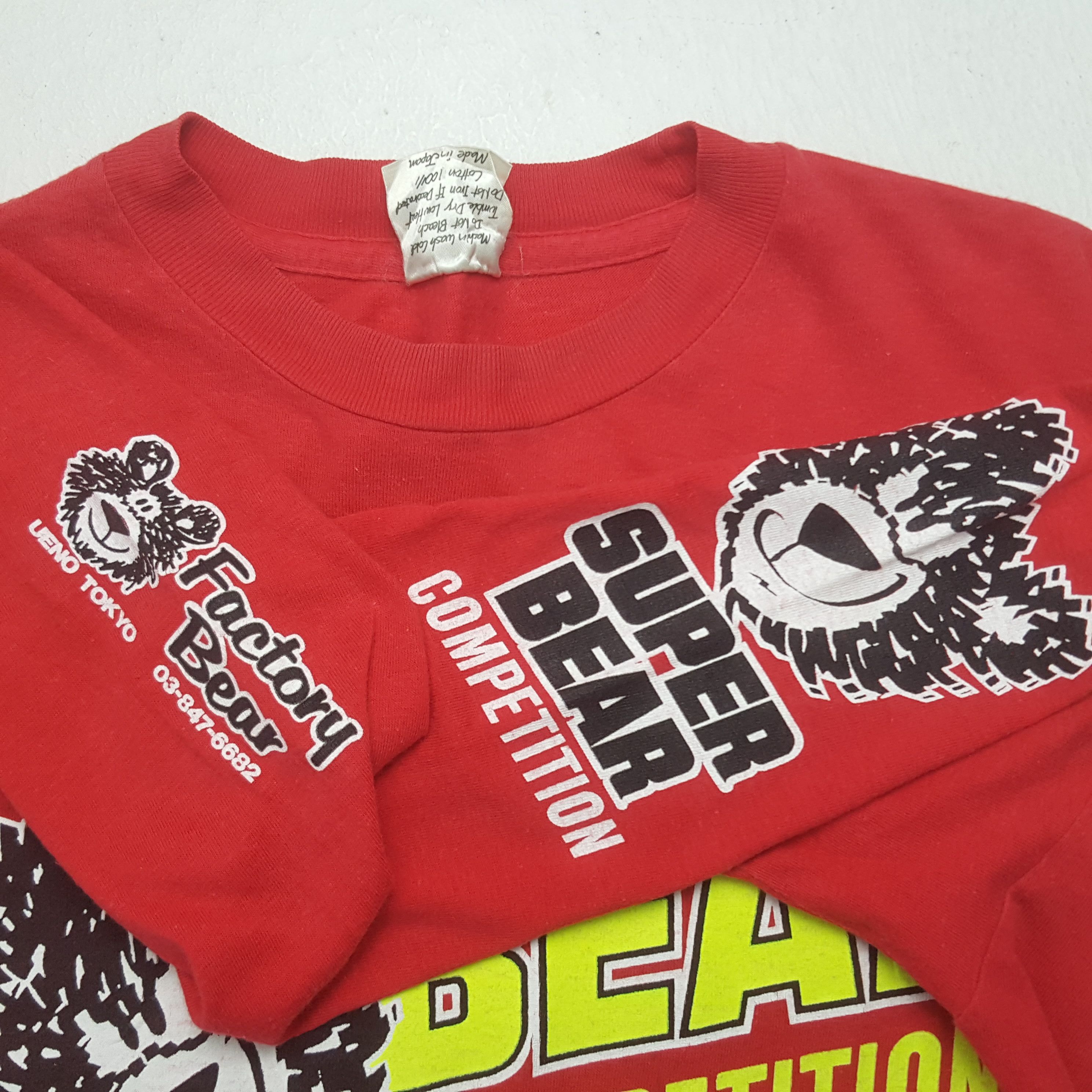 Other Vintage Super Bear Competition Racing Tshirt 31 Size US M / EU 48-50 / 2 - 5 Thumbnail