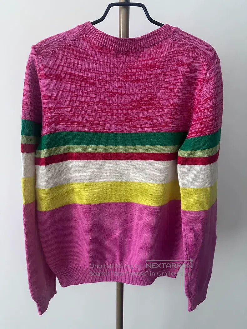 Kenzo Kenzo Pink Striped Sweater Size M / US 6-8 / IT 42-44 - 2 Thumbnail