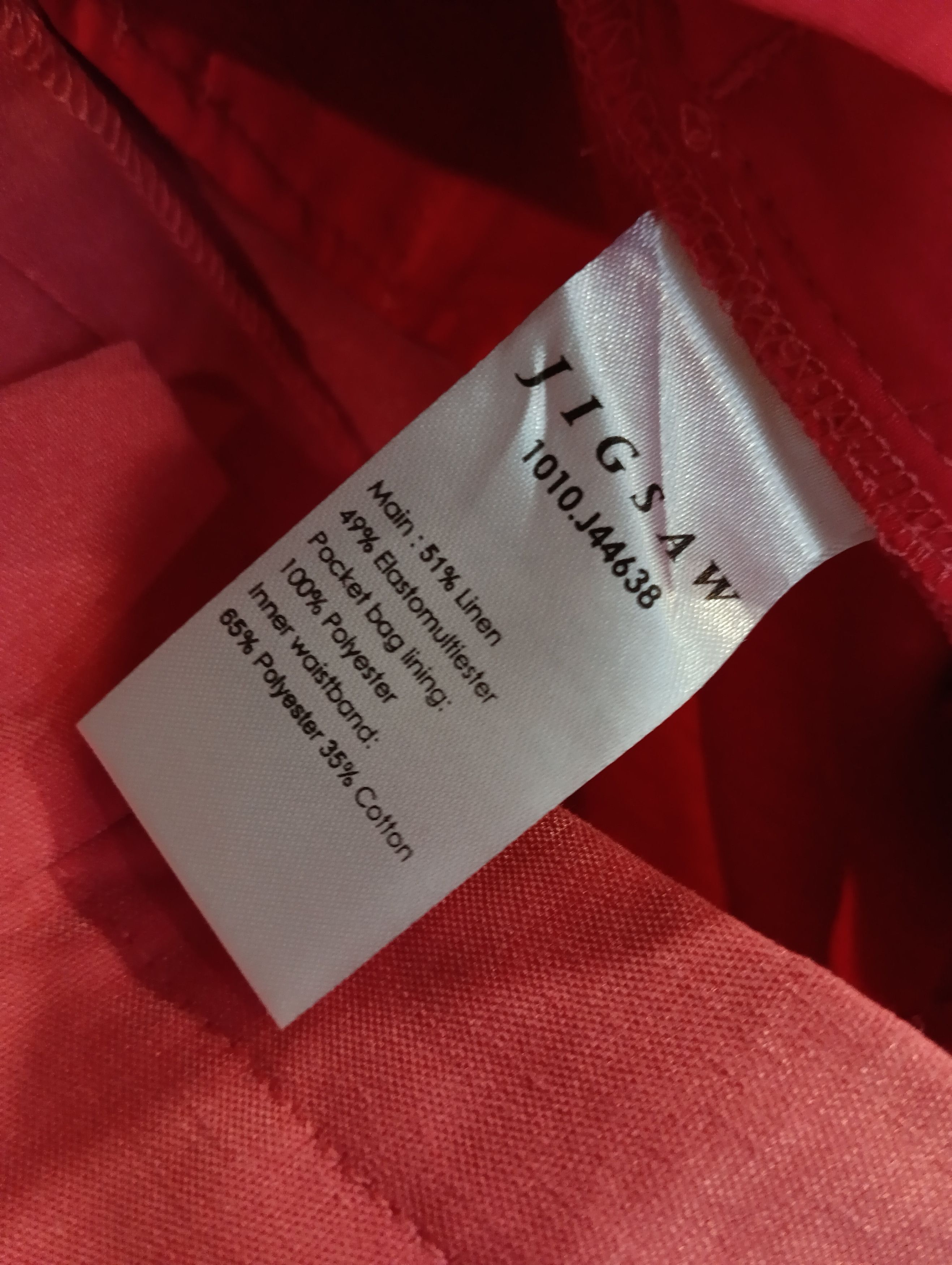 Jigsaw Jigsaw Women Palmer Portofino Pants Pink Size 27" / US 4 / IT 40 - 11 Thumbnail