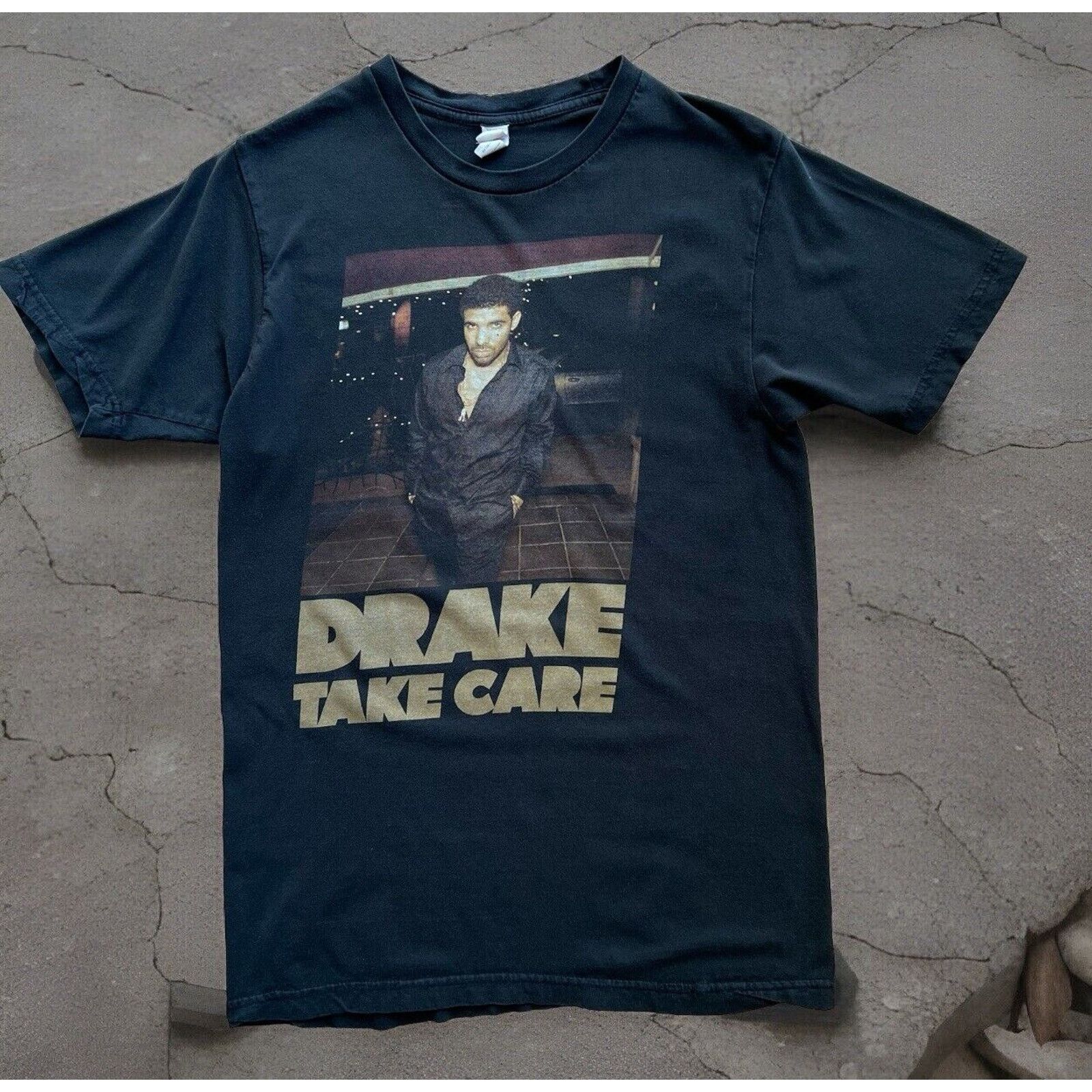 Rap Tees Drake Take Care Tour Shirt Medium Black Hip Hop Music Size US M / EU 48-50 / 2 - 1 Thumbnail
