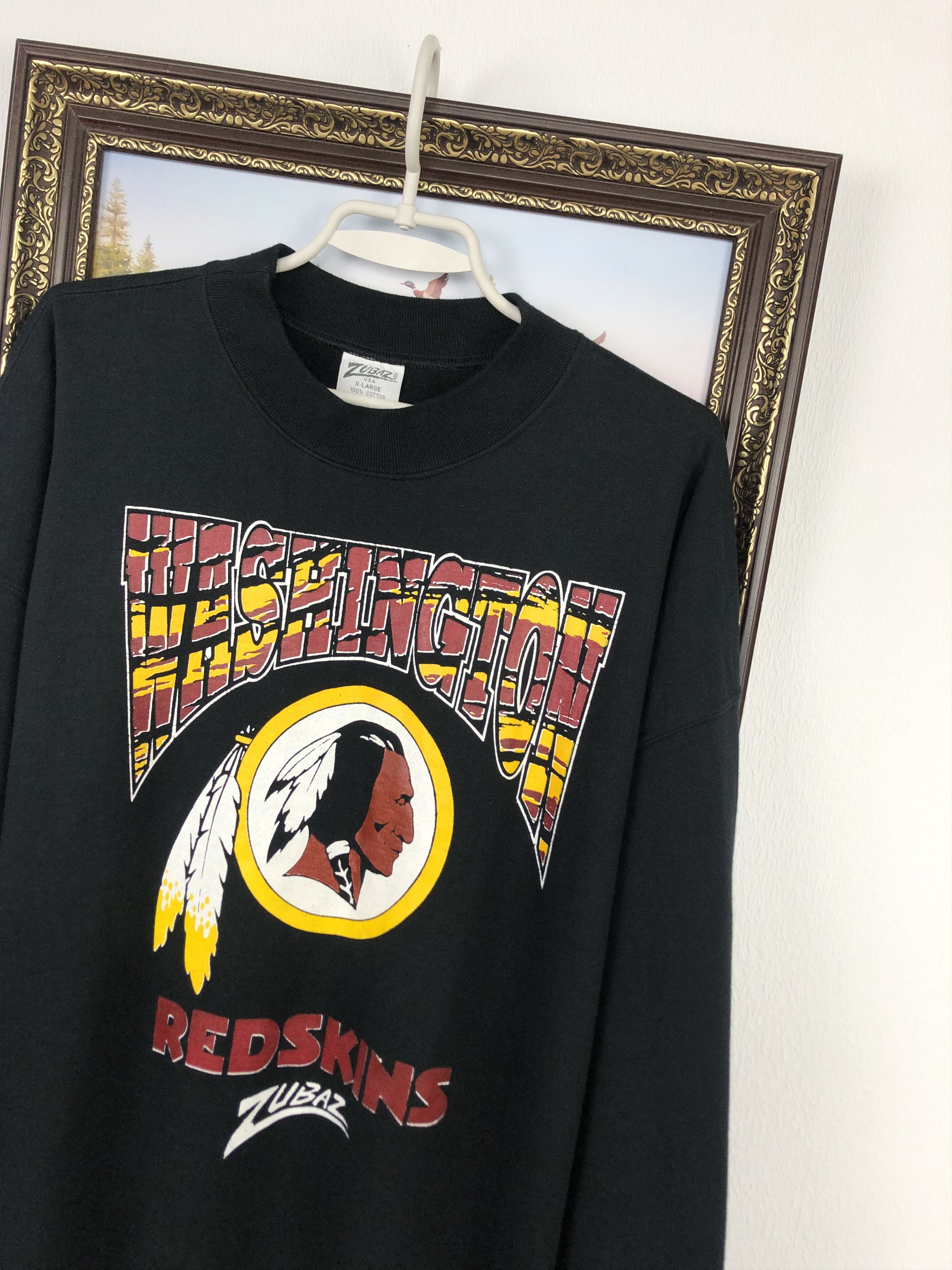 NFL Vintage Washington Redskins Sweatshirt NFL Rare Hype Size US XL / EU 56 / 4 - 4 Thumbnail