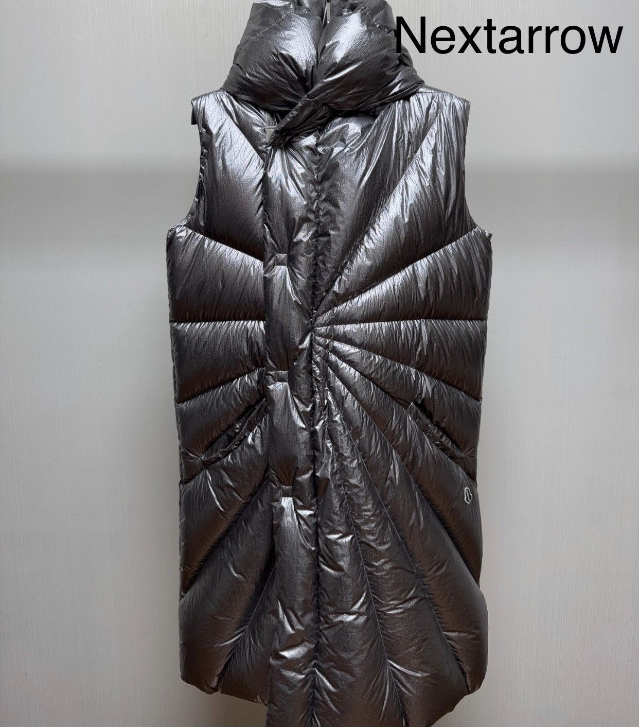 Rick Owens RICK OWENS x Moncler Ray Down Vest 2412-Nextarrow Size US M / EU 48-50 / 2 - 1 Thumbnail