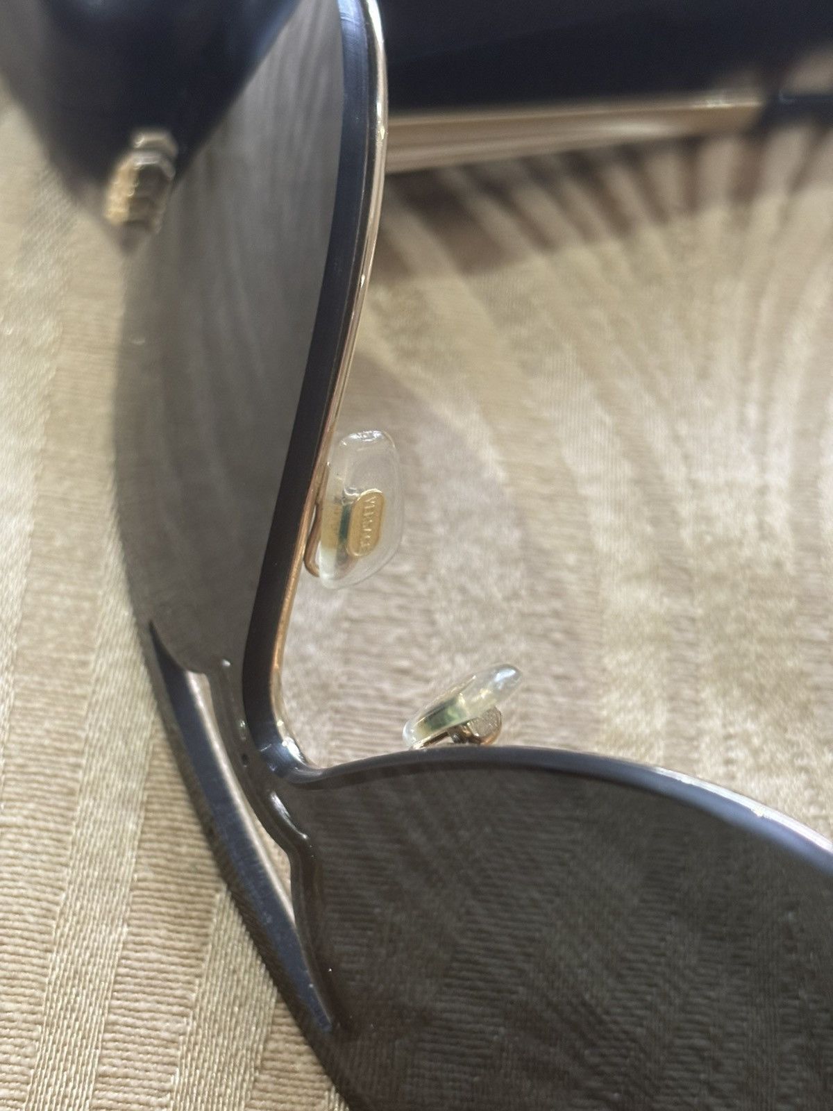 Versace Versace Shield Sunglasses Black Gold Medusa Logo w/ Case Size ONE SIZE - 11 Thumbnail
