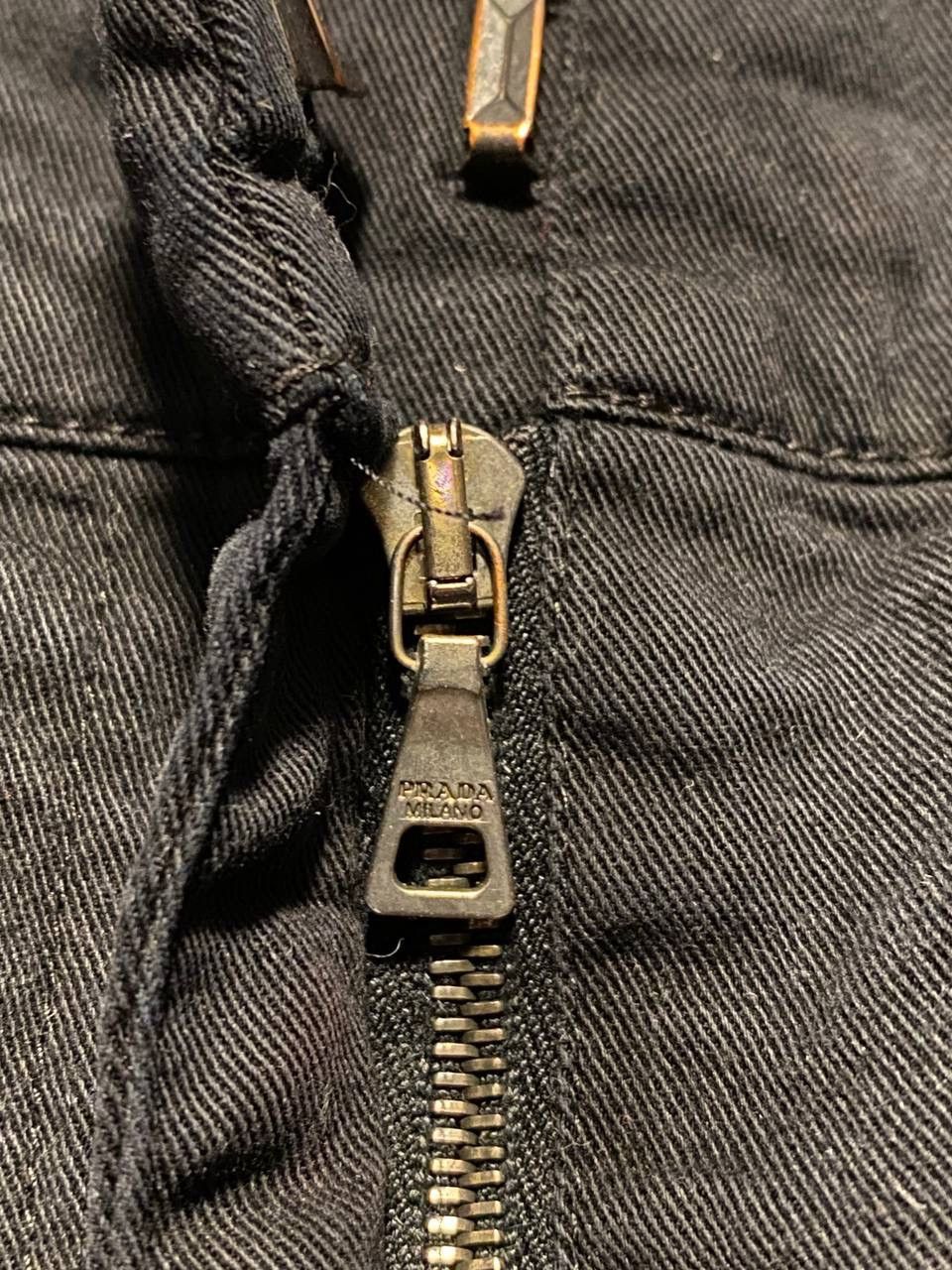 Prada Prada Black Tab Casual Pants Luxury Vintage Women Size 38 Size 26" / US 2 / IT 38 - 7 Thumbnail
