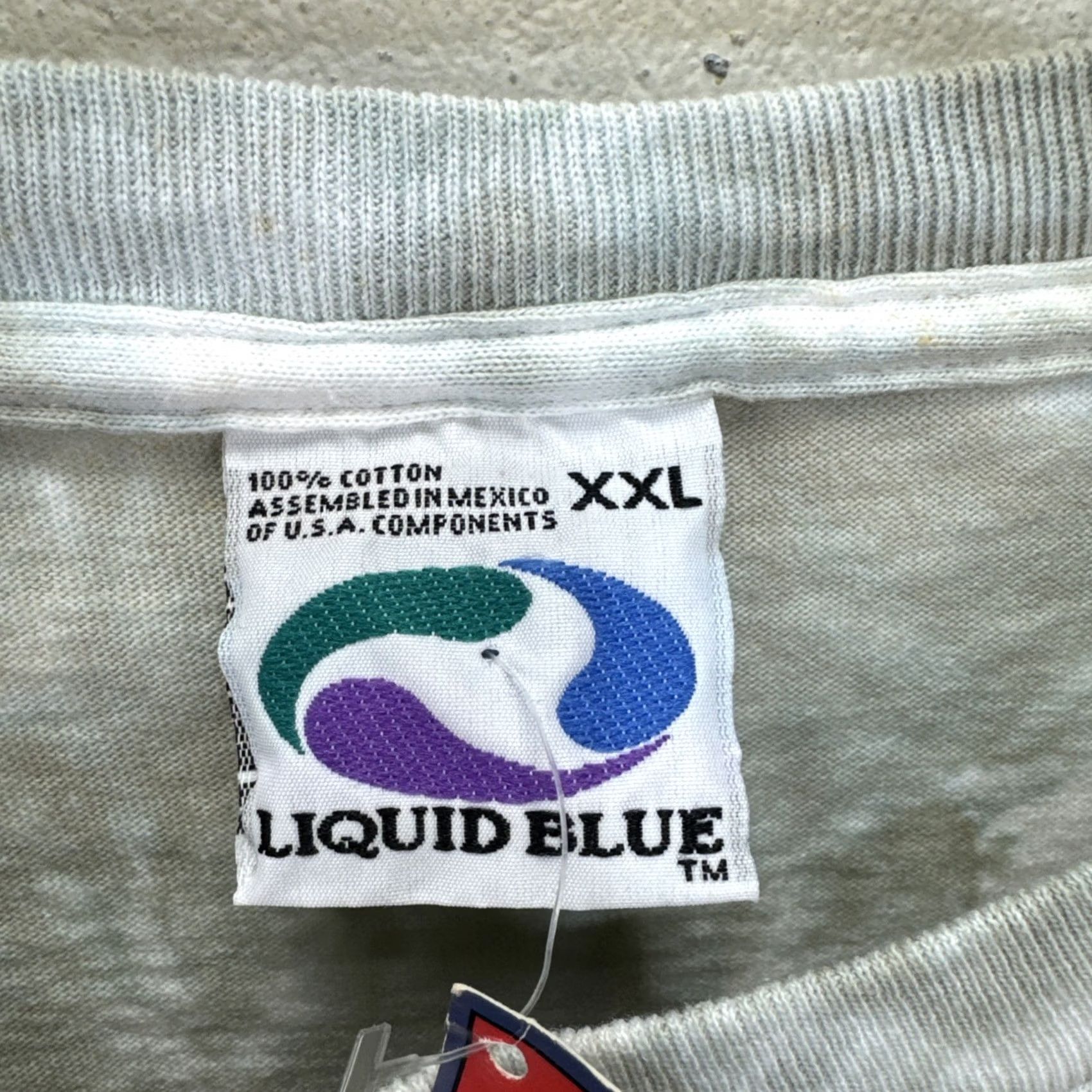Liquid Blue VINTAGE Liquid Blue Star Wars Millennium Falcon T Shirt 2XL XXL White Rare 90s Mens Size US XXL / EU 58 / 5 - 3 Thumbnail