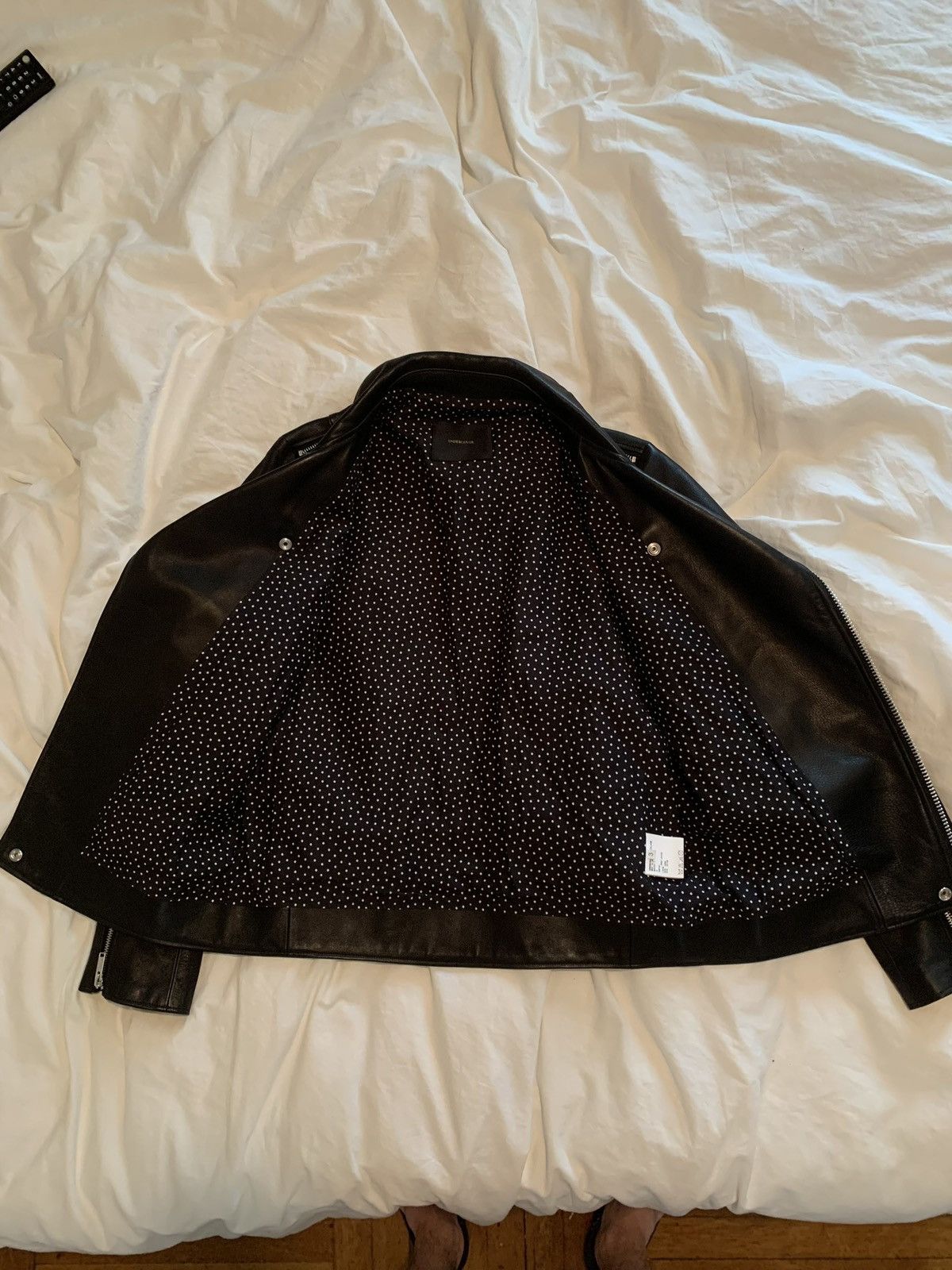 Undercover Undercover SS14 “Psychocandy” Horsehide Double Rider Jacket Size US M / EU 48-50 / 2 - 5 Thumbnail