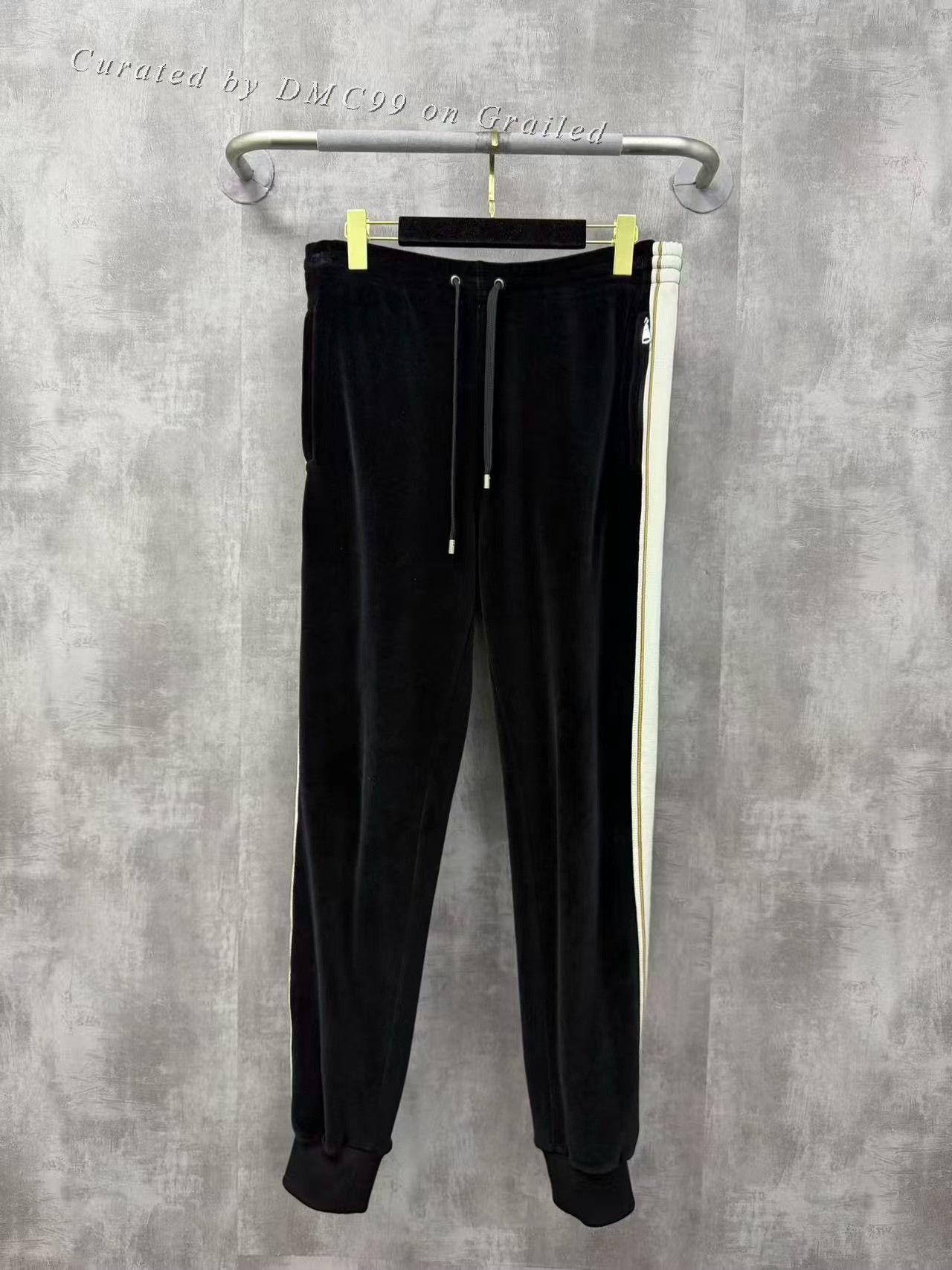 Gucci Gucci Embroidered Sanskrit Velvet Sweatpants Size US 26 / EU 42 - 1 Thumbnail