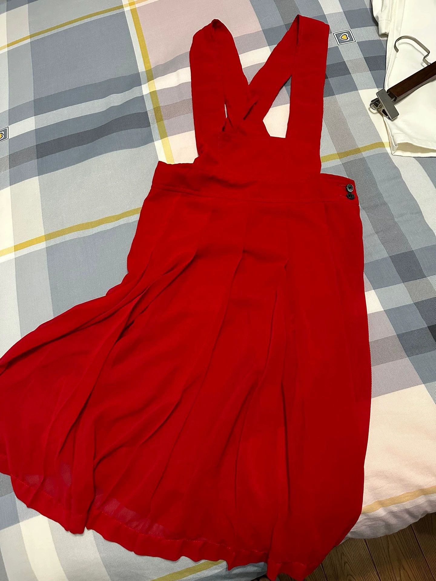 flowy pinafore dress Poly USA 9410
