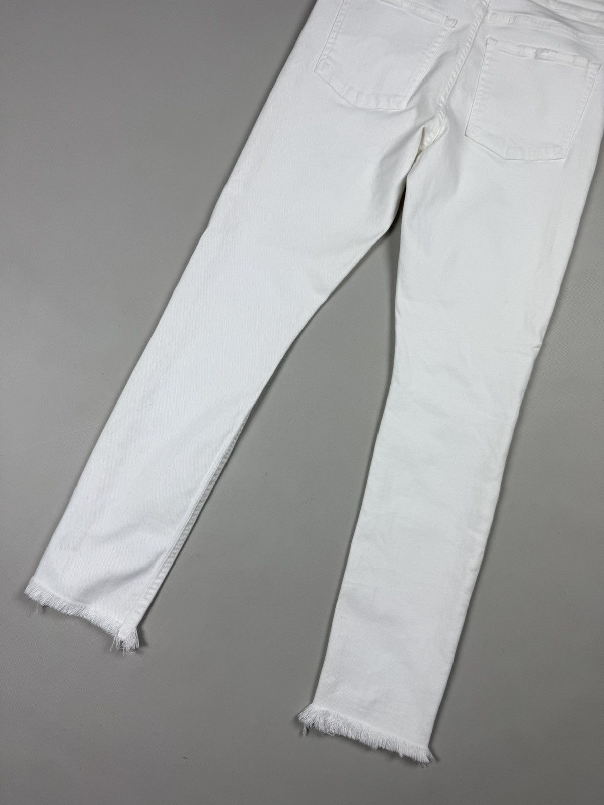 Acne Studios Acne Studios Skin 5 White Vintage Ladies Skinny Jeans Size 29" - 18 Thumbnail