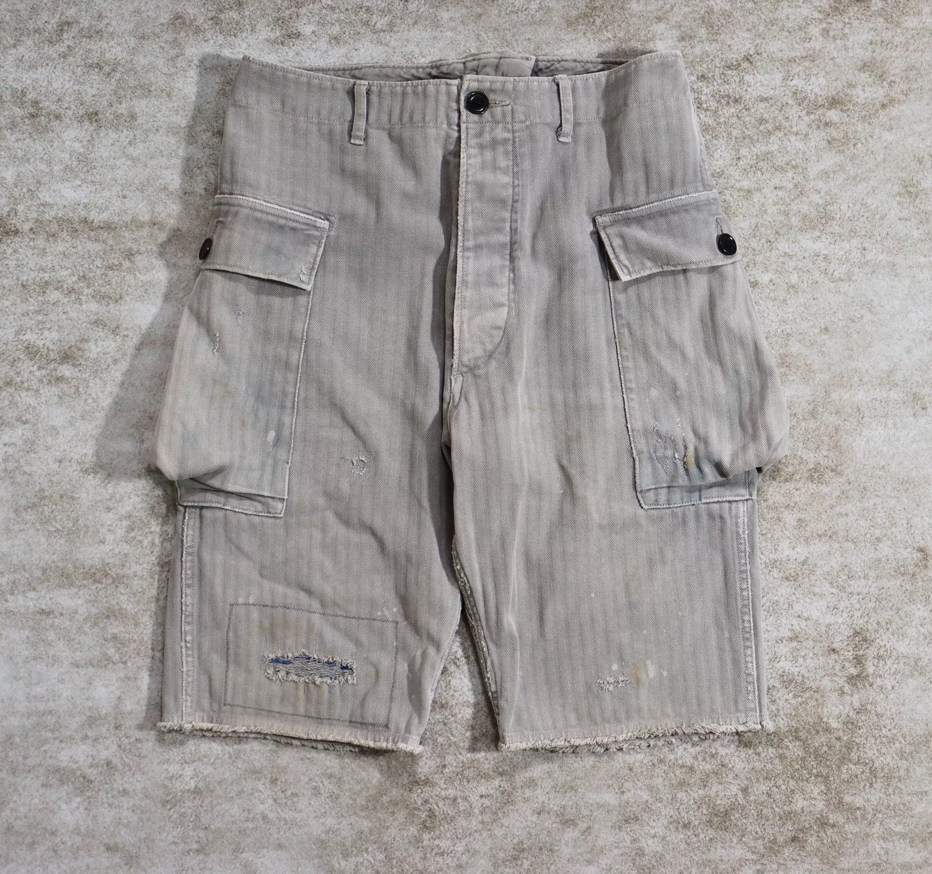 Visvim Visvim Veterans Crash Cargo Shorts Size US 26 / EU 42 - 1 Thumbnail
