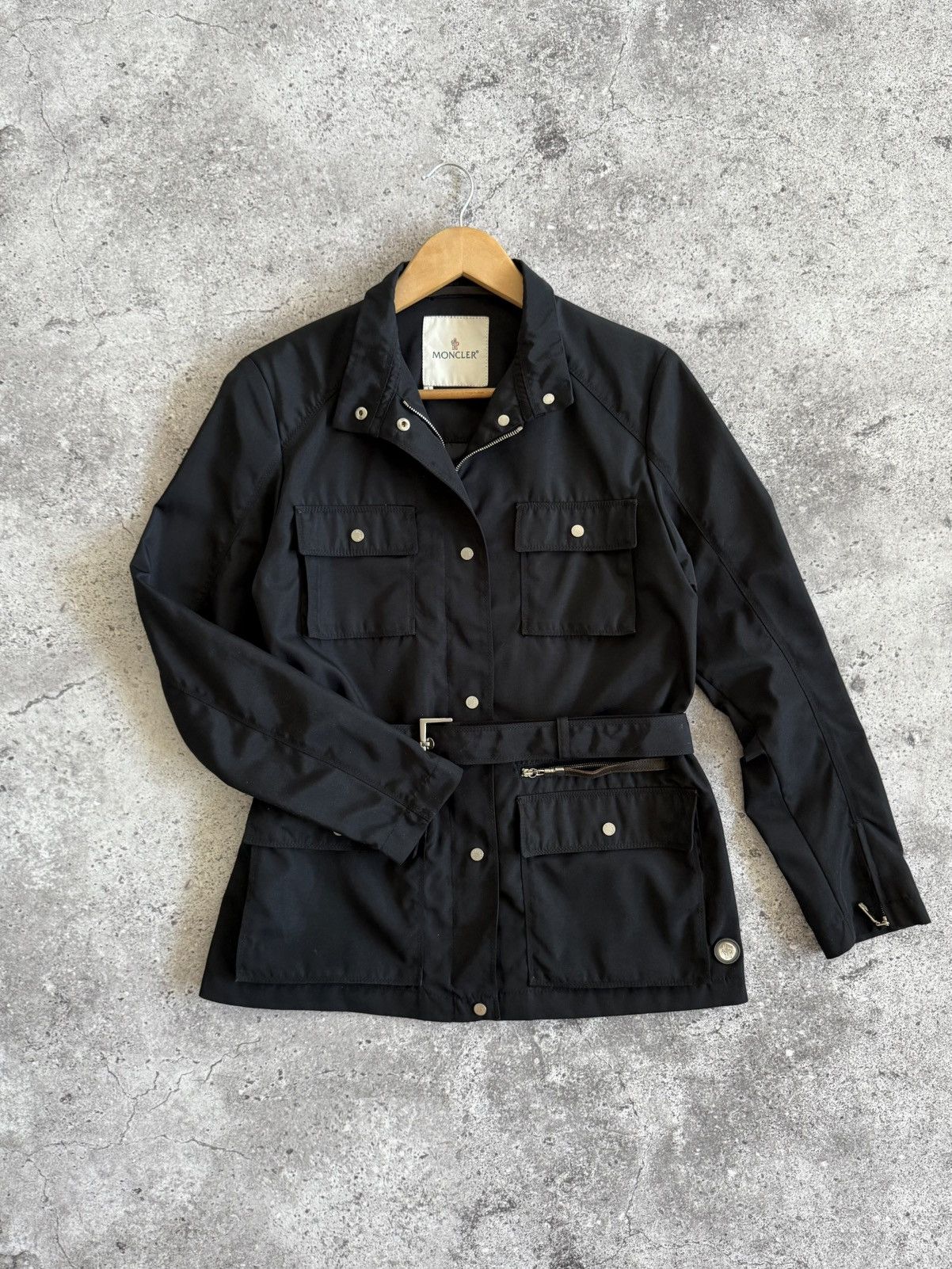 Moncler Vintage Moncler Technical Belted Utility Field Jacket | 1 Size S / US 4 / IT 40 - 6 Thumbnail