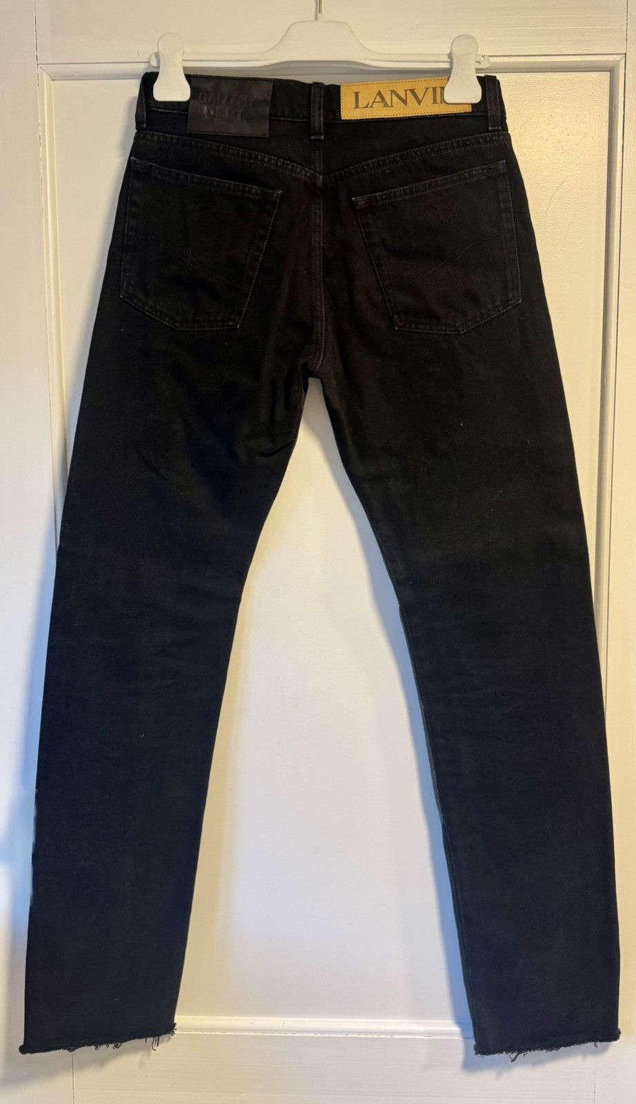 Gallery Dept. × Lanvin Lanvin X Gallery Dept. black straight jeans Size US 29 - 2 Thumbnail