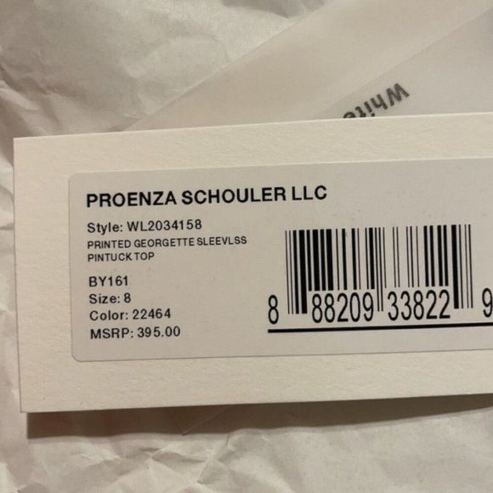 Proenza Schouler Proenza Schouler Printed Georgette Tie Front Top size 6 Size M / US 6-8 / IT 42-44 - 7 Thumbnail