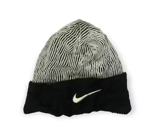 Nike × Vintage Vintage Nike Swoosh Logo beanie Size ONE SIZE - 3 Thumbnail