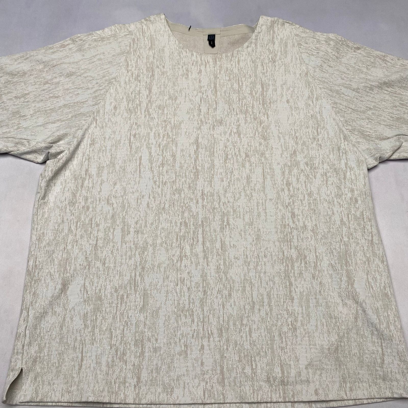 Lululemon Lululemon Athletica Lab Short Sleeve Jacquard Shirt 25x28.5 Size US XL / EU 56 / 4 - 2 Thumbnail