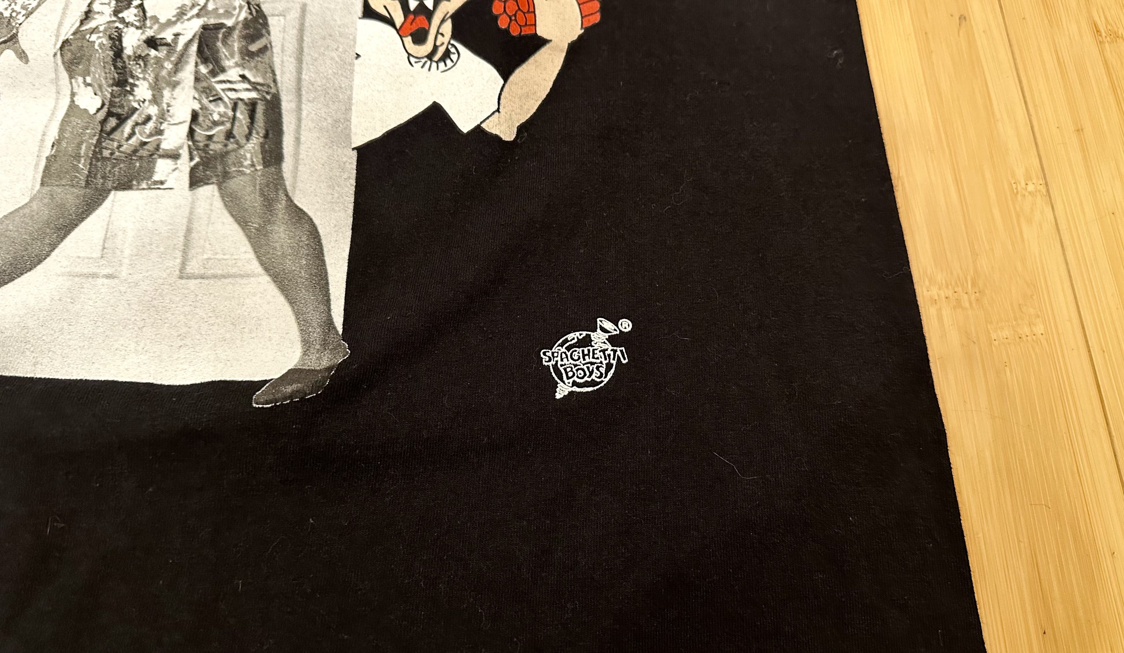 NUBIAN × Spaghetti Boys Spaghetti Boys x Nubian "Corkscrew" Tee JAPAN EXCLUSIVE Size US L / EU 52-54 / 3 - 4 Thumbnail