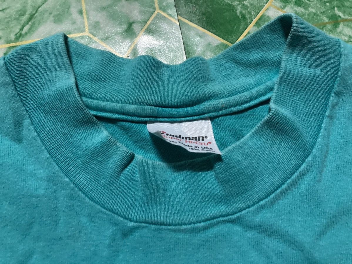 Vintage Vintage T-shirt Stedman Sking Winter park 80s Size US L / EU 52-54 / 3 - 5 Thumbnail