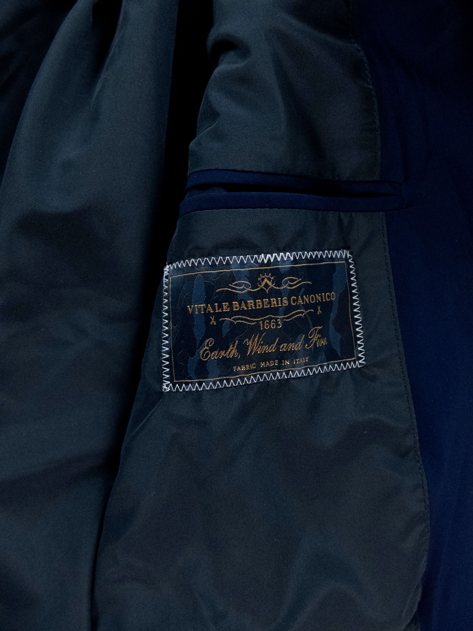 Luigi Bianchi LUIGI BIANCHI navy blue water resistant trench coat 3XL Size US XXL / EU 58 / 5 - 12 Thumbnail