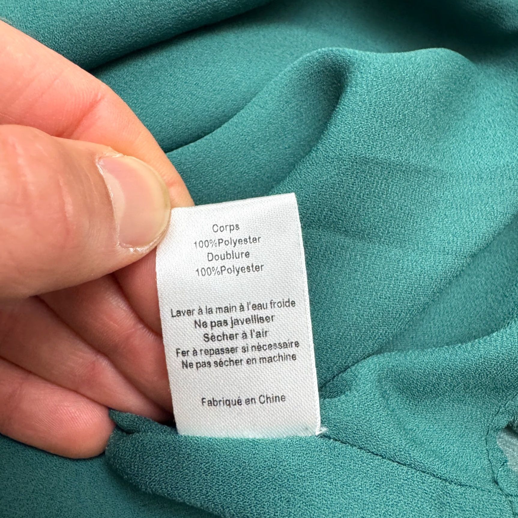 Vintage All In Favor Floral Camisole Tank Top Womens L Green Spaghetti Chiffon Boho Beach 90s? Size L / US 10 / IT 46 - 7 Thumbnail