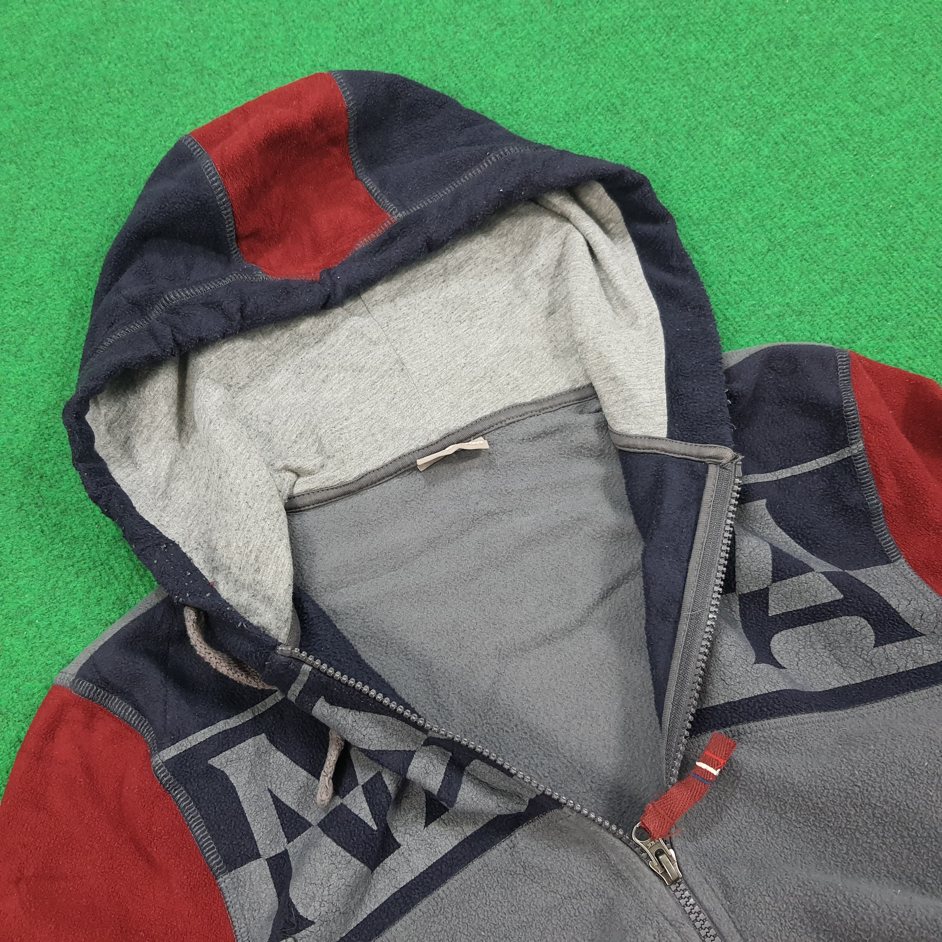 Napapijri × Vintage Vintage Napapijri Antarctic Research Program Zipper Hoodie Size US S / EU 44-46 / 1 - 4 Thumbnail