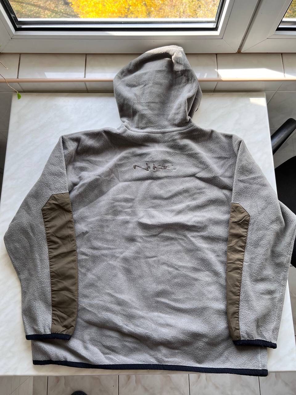 Nike Vintage Y2K Nike Ski Hoodie Fleece Ninja Nylon Sherpa 2000s Size US M / EU 48-50 / 2 - 13 Thumbnail