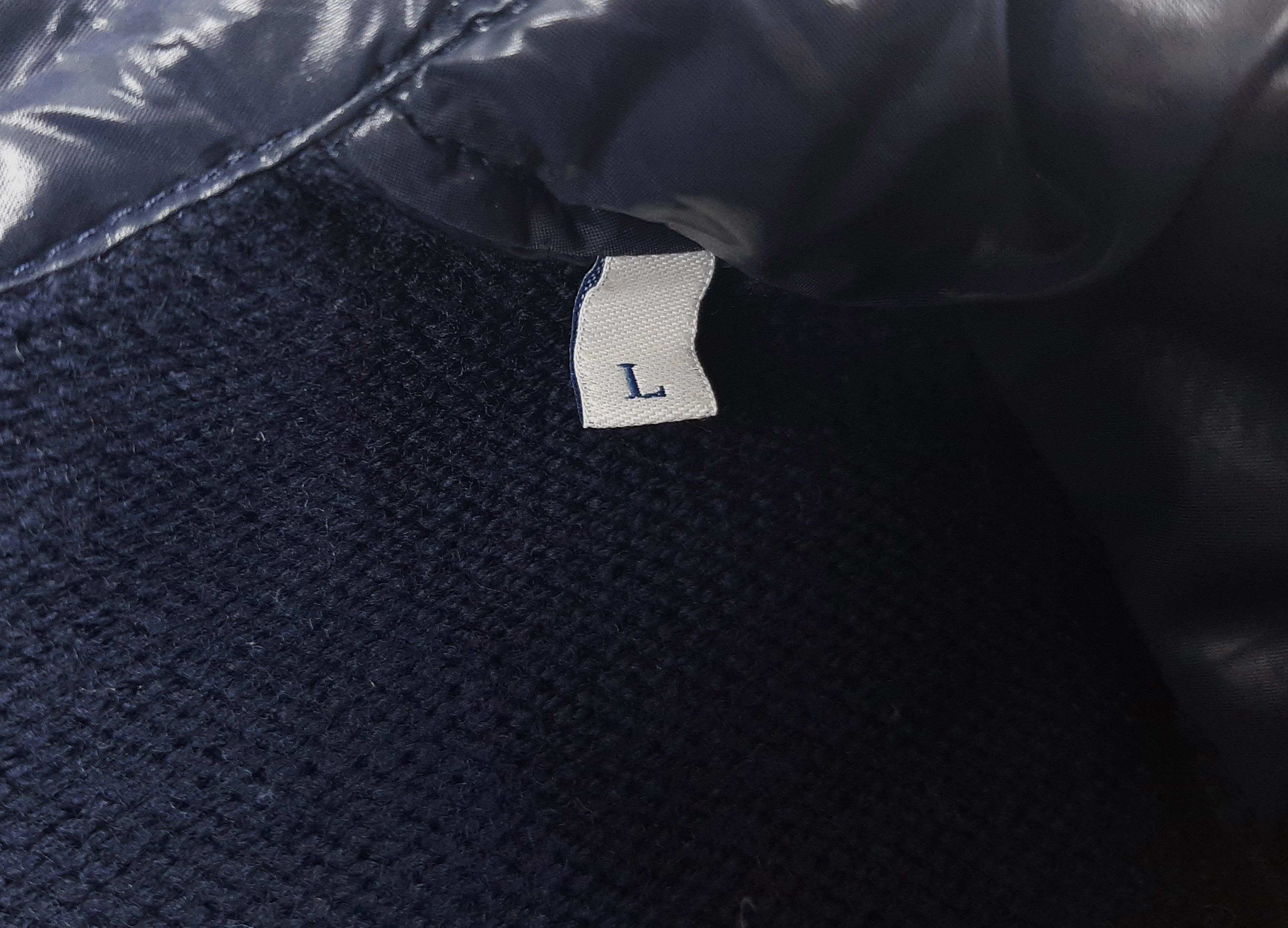 Moncler Moncler Hybrid Knit Quilted Jacket Navy Women's Size M Size M / US 6-8 / IT 42-44 - 11 Thumbnail