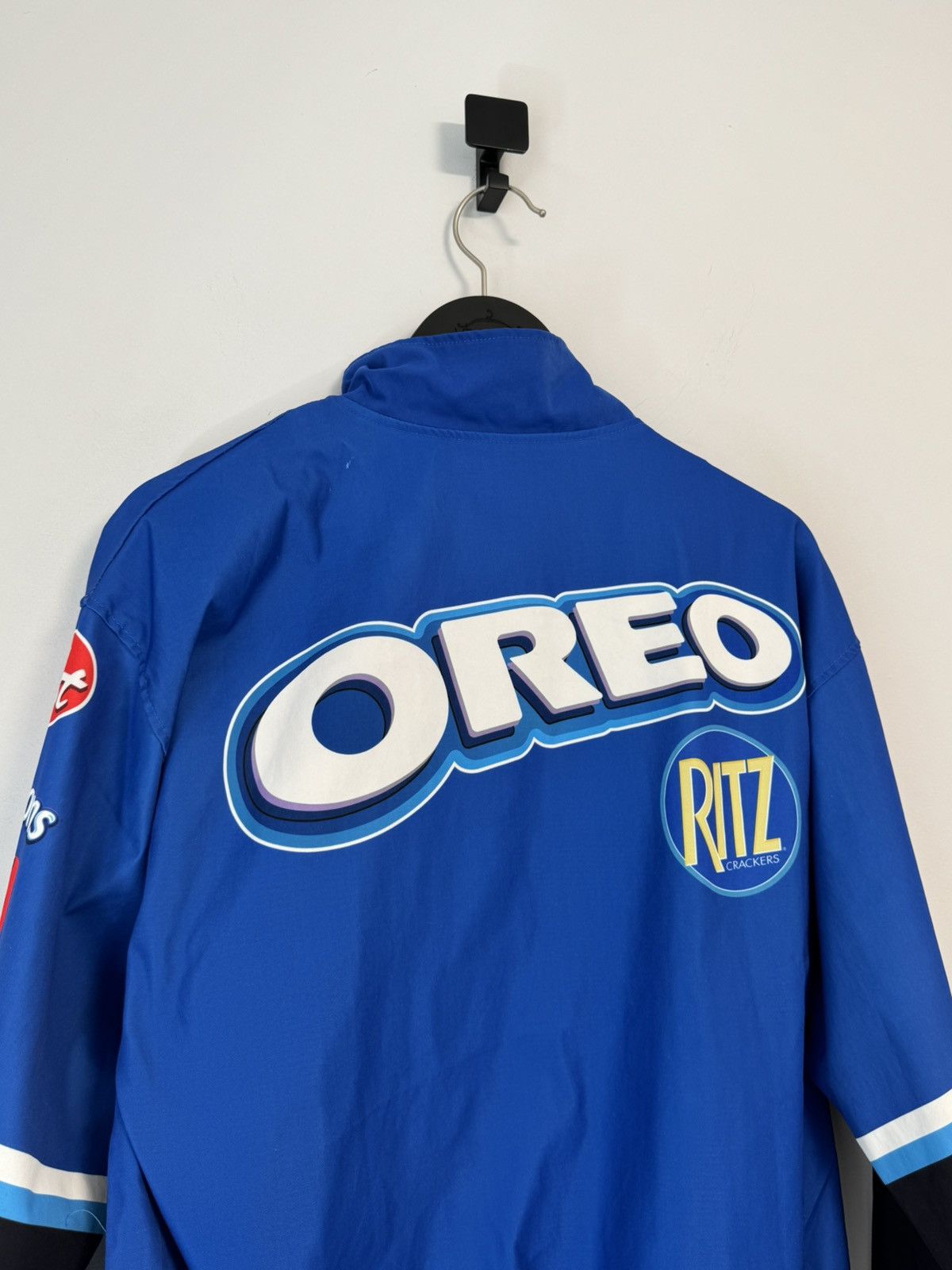 NASCAR Vintage NASCAR OREO Racing Jacket Blue Black Embroidered Size US M / EU 48-50 / 2 - 14 Thumbnail