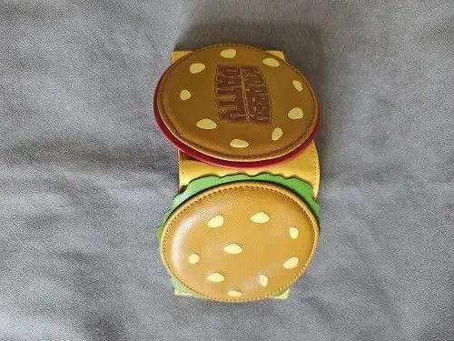 Japanese Brand × Leather Burger shaped PU leather Wallet Size ONE SIZE - 6 Thumbnail