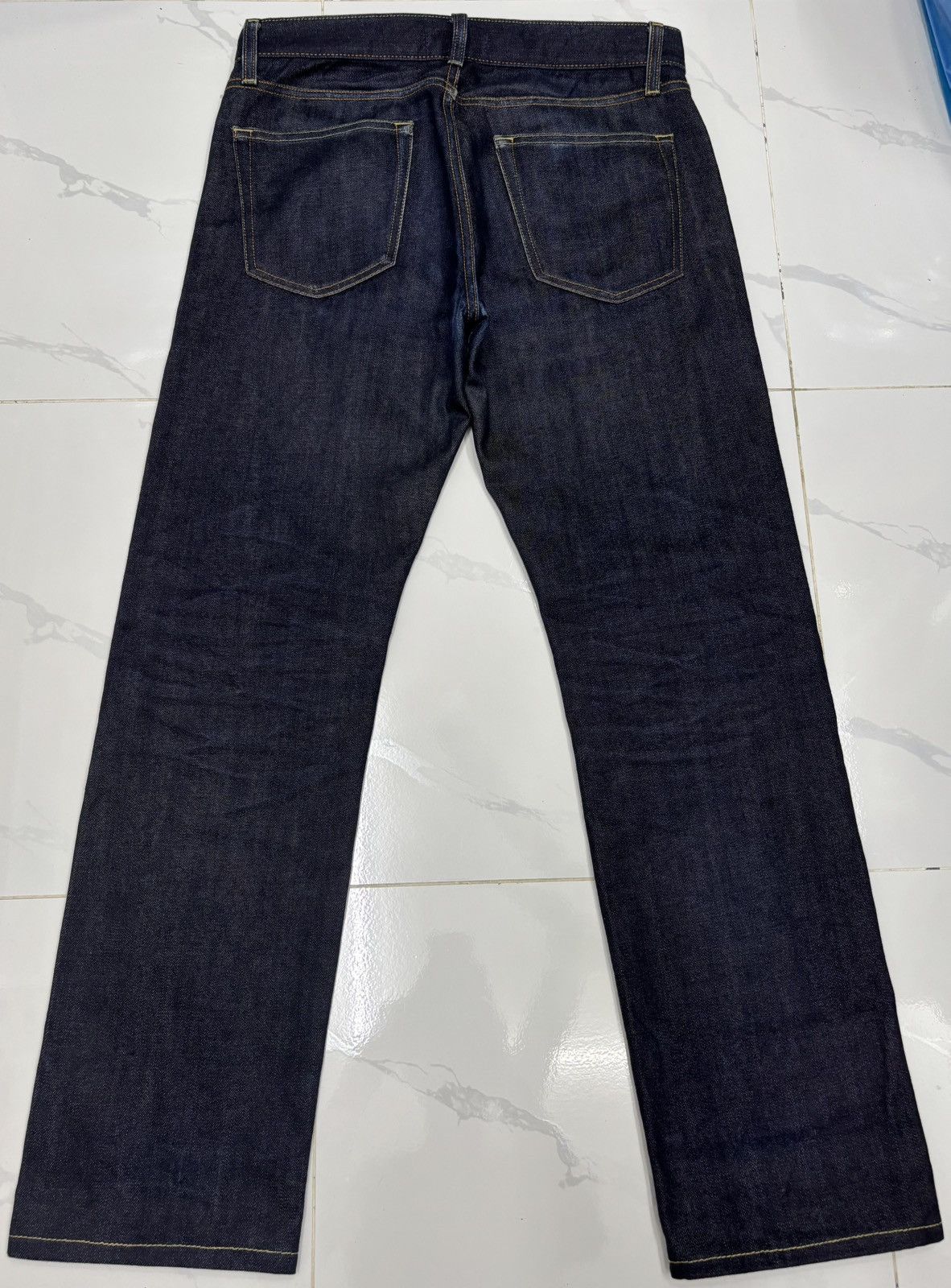 Undercover × Uniqlo NOS🔥UNIQLO JAPAN SELVEDGE BLUE DENIM JEANS UNDERCOVER STYLE Size US 30 / EU 46 - 14 Thumbnail