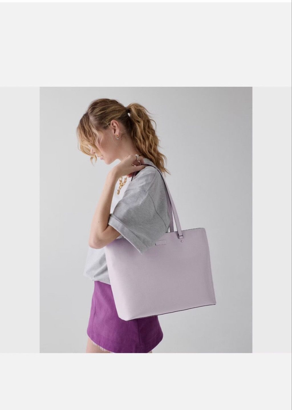 Kate Spade Women's Kate Spade Lavender Tote Bag One Size Size ONE SIZE - 4 Thumbnail