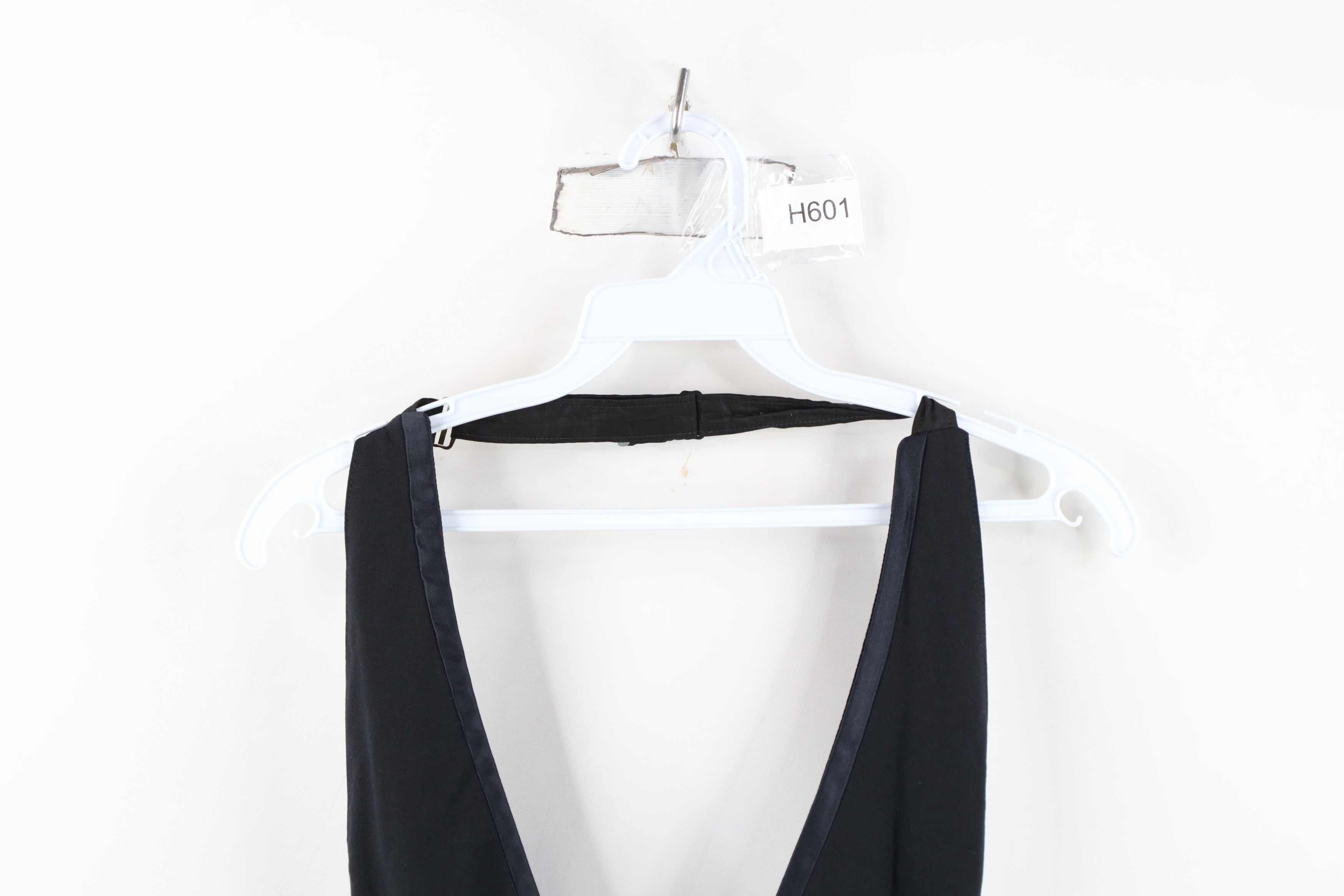 Vintage Vintage 30s 40s Rockabilly Gabardine Satin Trim Suit Vest Size US XL / EU 56 / 4 - 2 Thumbnail