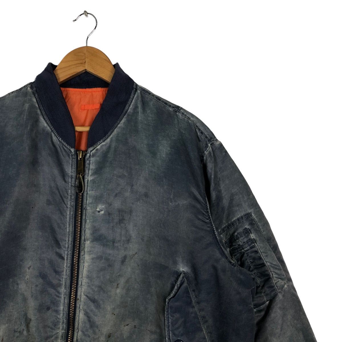 Buzz Rickson's 🔥90’s Vintage Bomber Jacket Military US Navy Work Wear Size US M / EU 48-50 / 2 - 5 Thumbnail