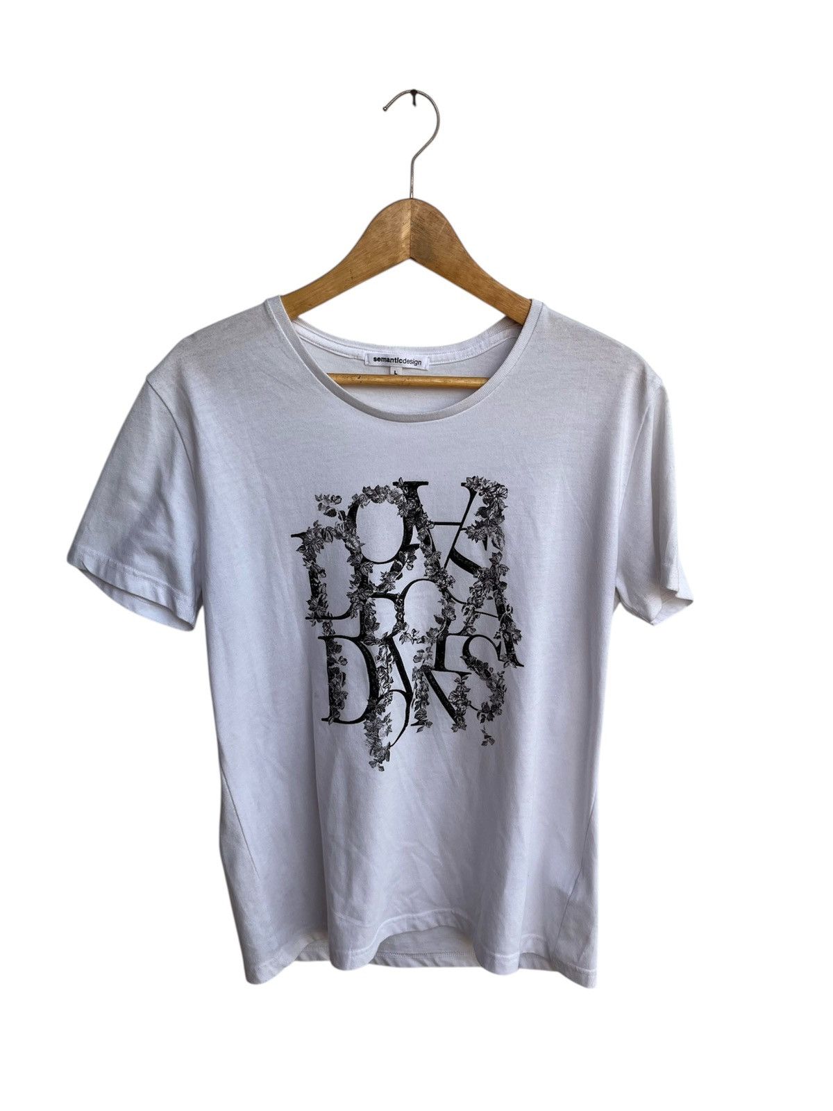 Japanese Brand × semanticdesign SEMANTIC DESIGN FLOWER POEM TEE PUNK Size US M / EU 48-50 / 2 - 1 Thumbnail