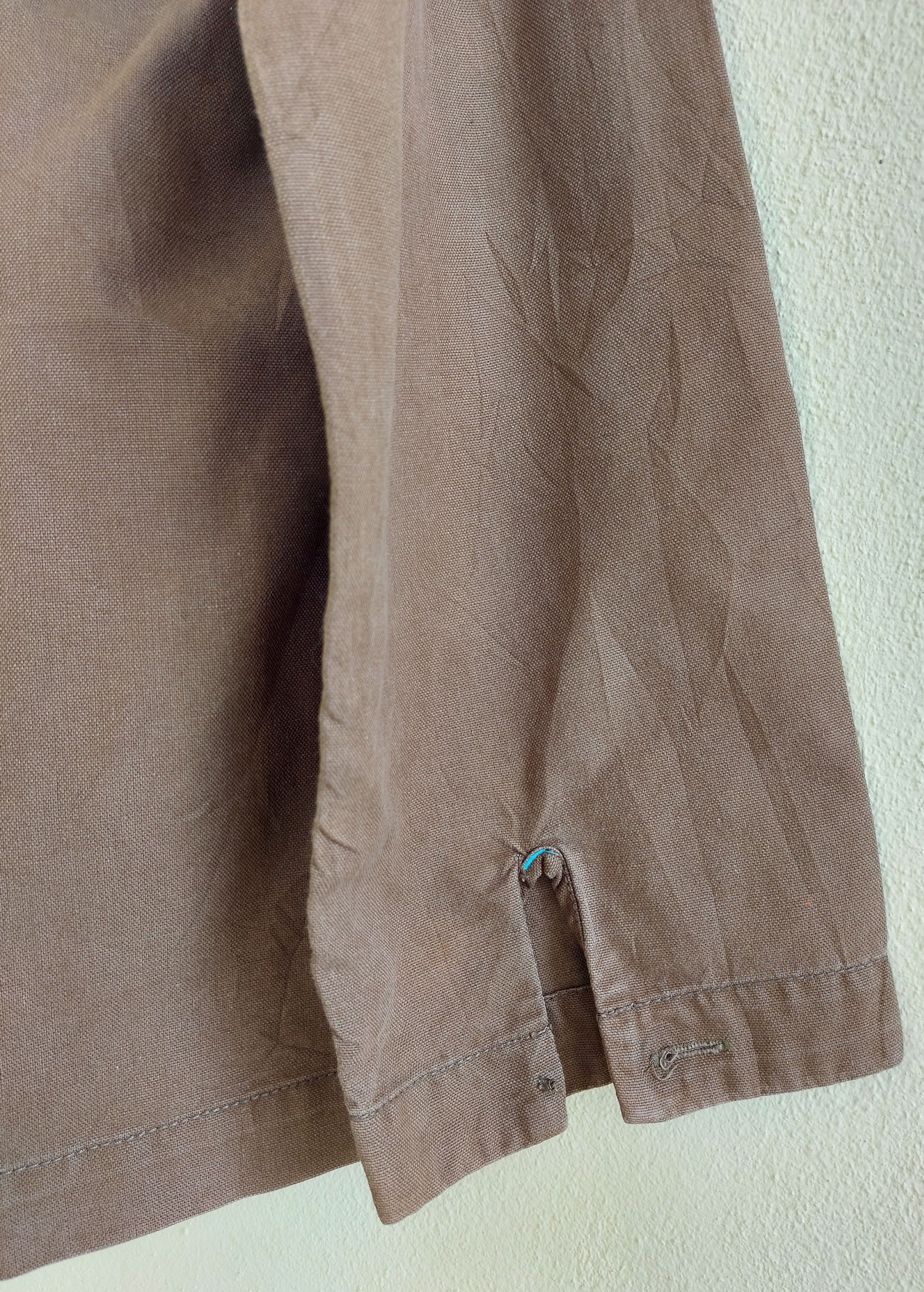 KAVU KAVU cotton canvas open collar jacket Size US L / EU 52-54 / 3 - 11 Thumbnail